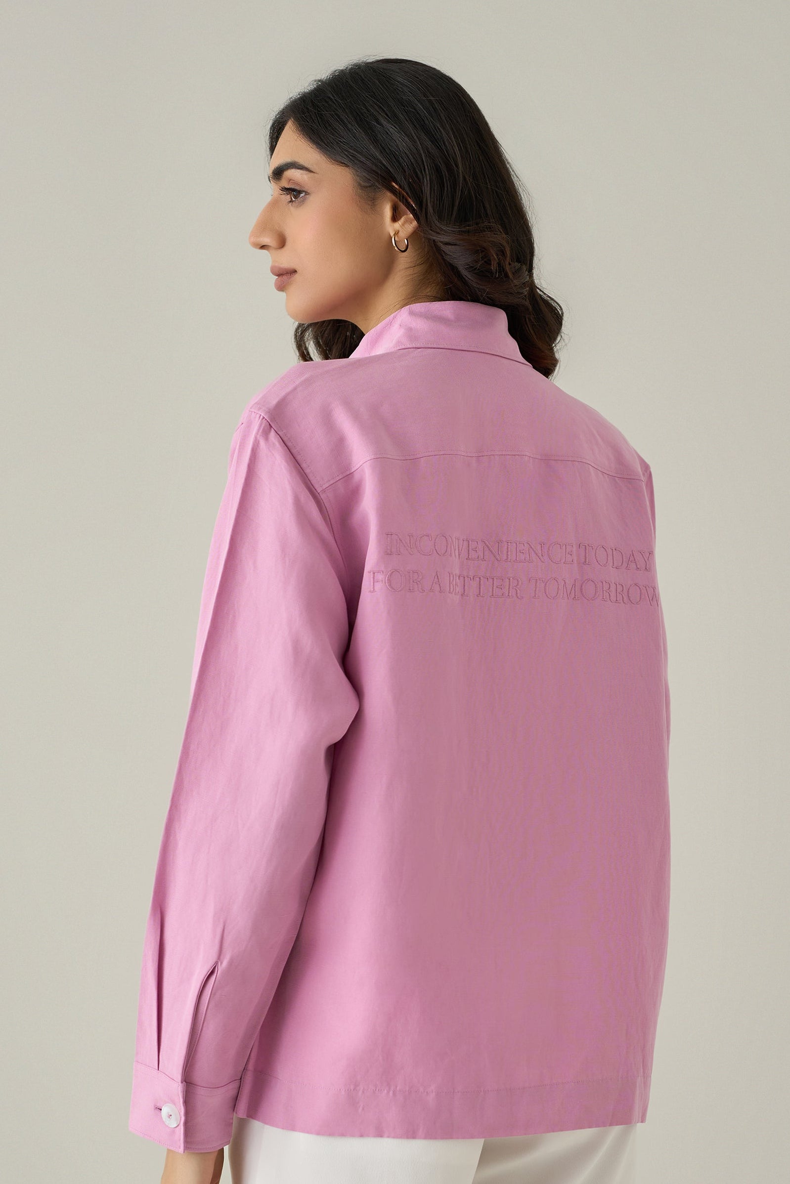 Tencel Utilitarian Shacket