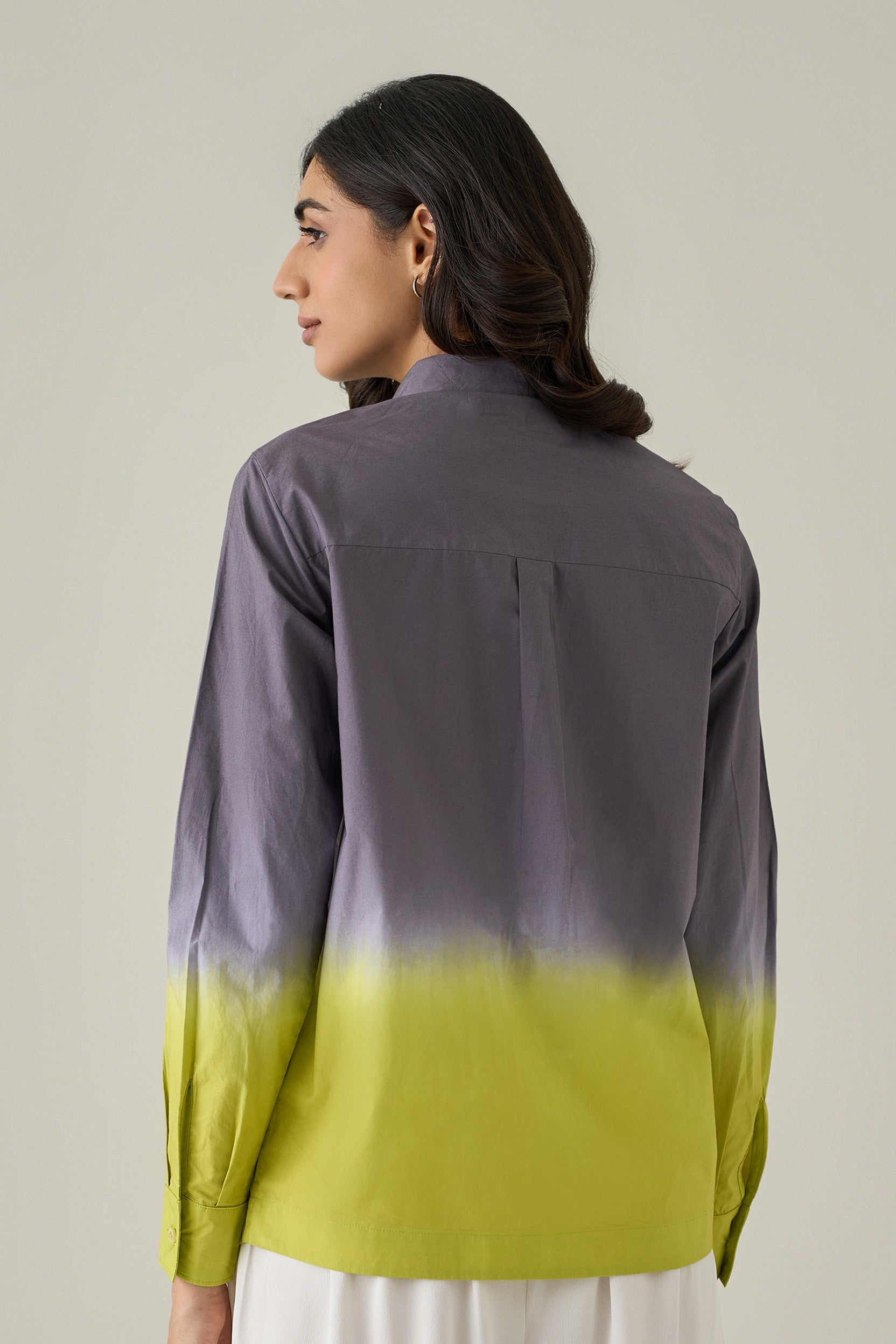 Ombre Boxy Shirt