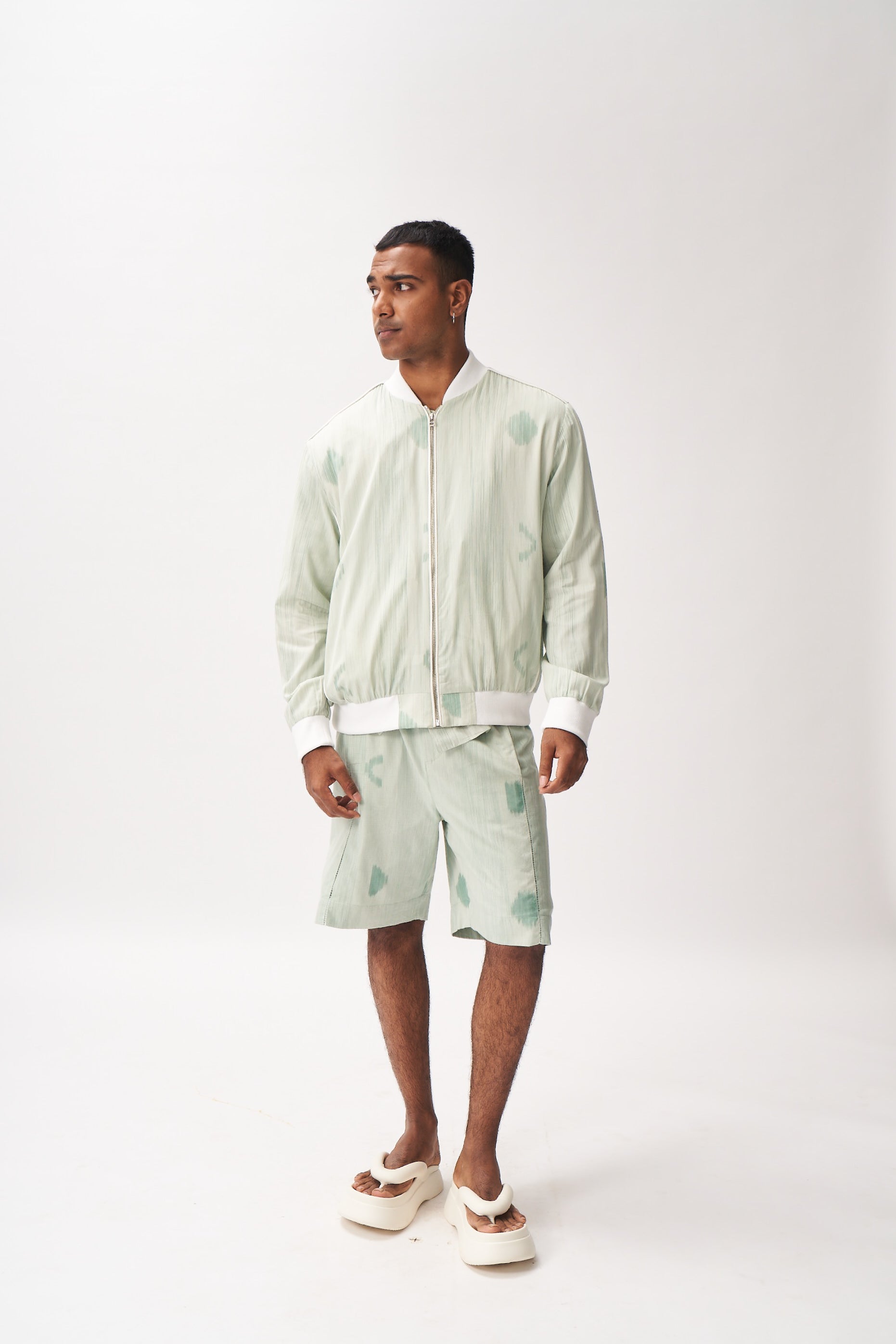 Ikat Moon Bomber