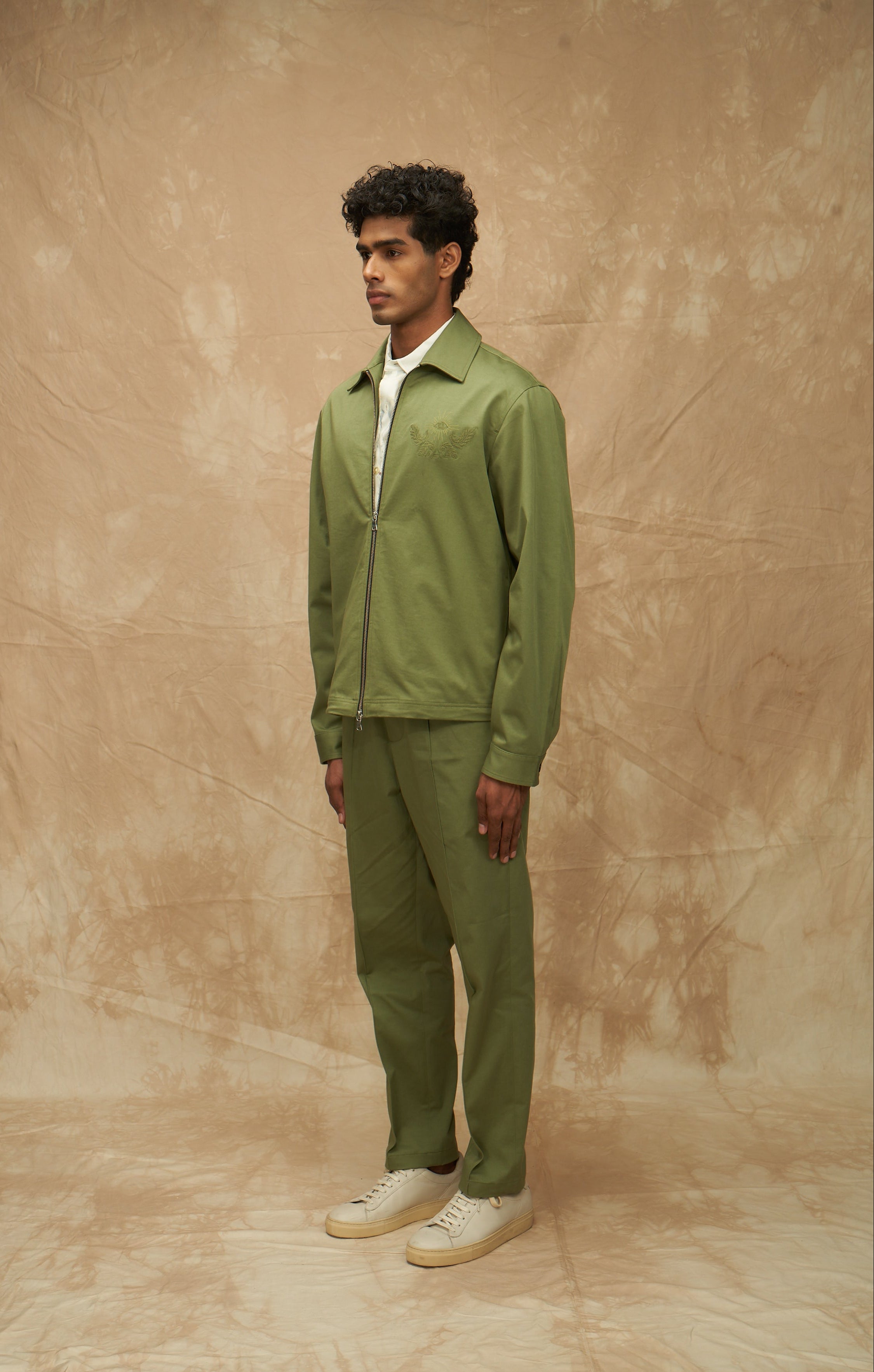 Cosmic Bloom Zip-up Jacket & Elasticated Trousers