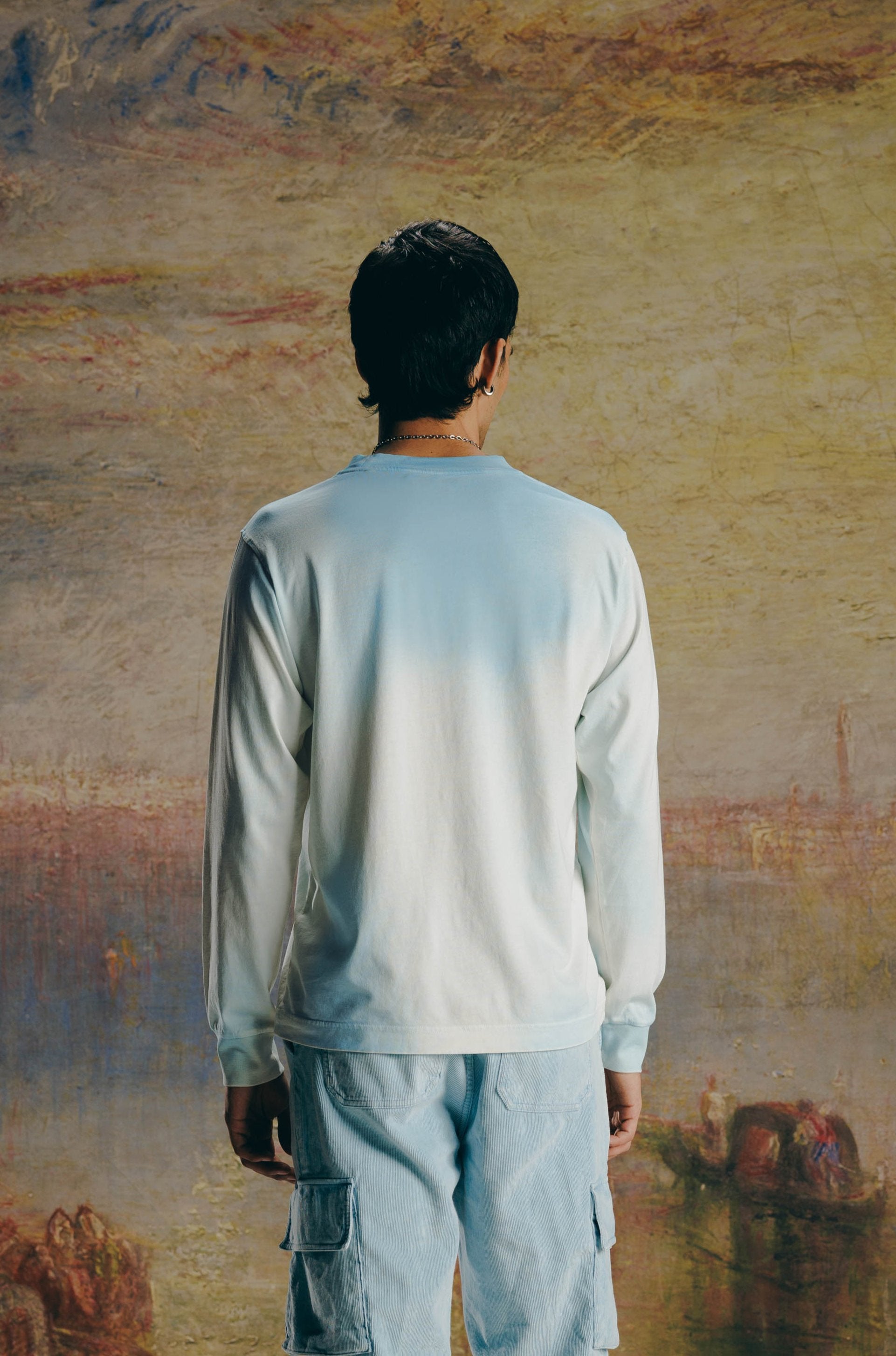 Sprayed Long-sleeve T-shirt