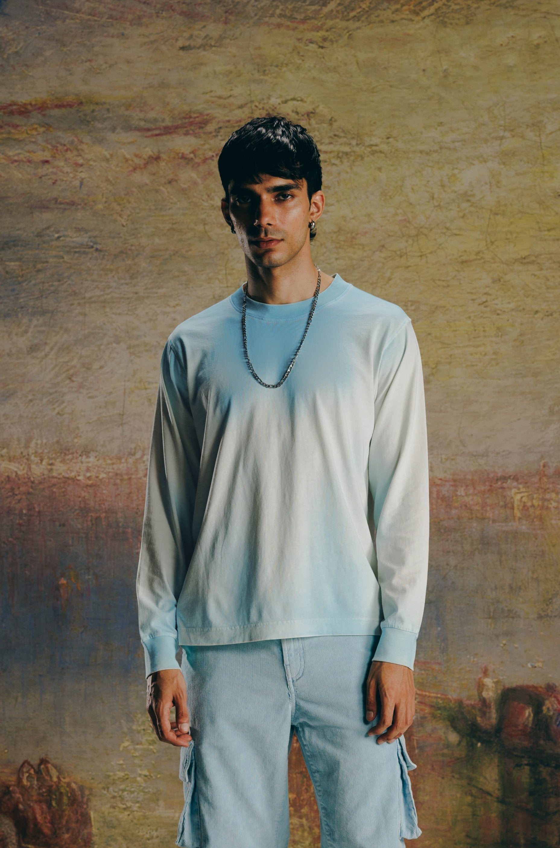 Sprayed Long-sleeve T-shirt