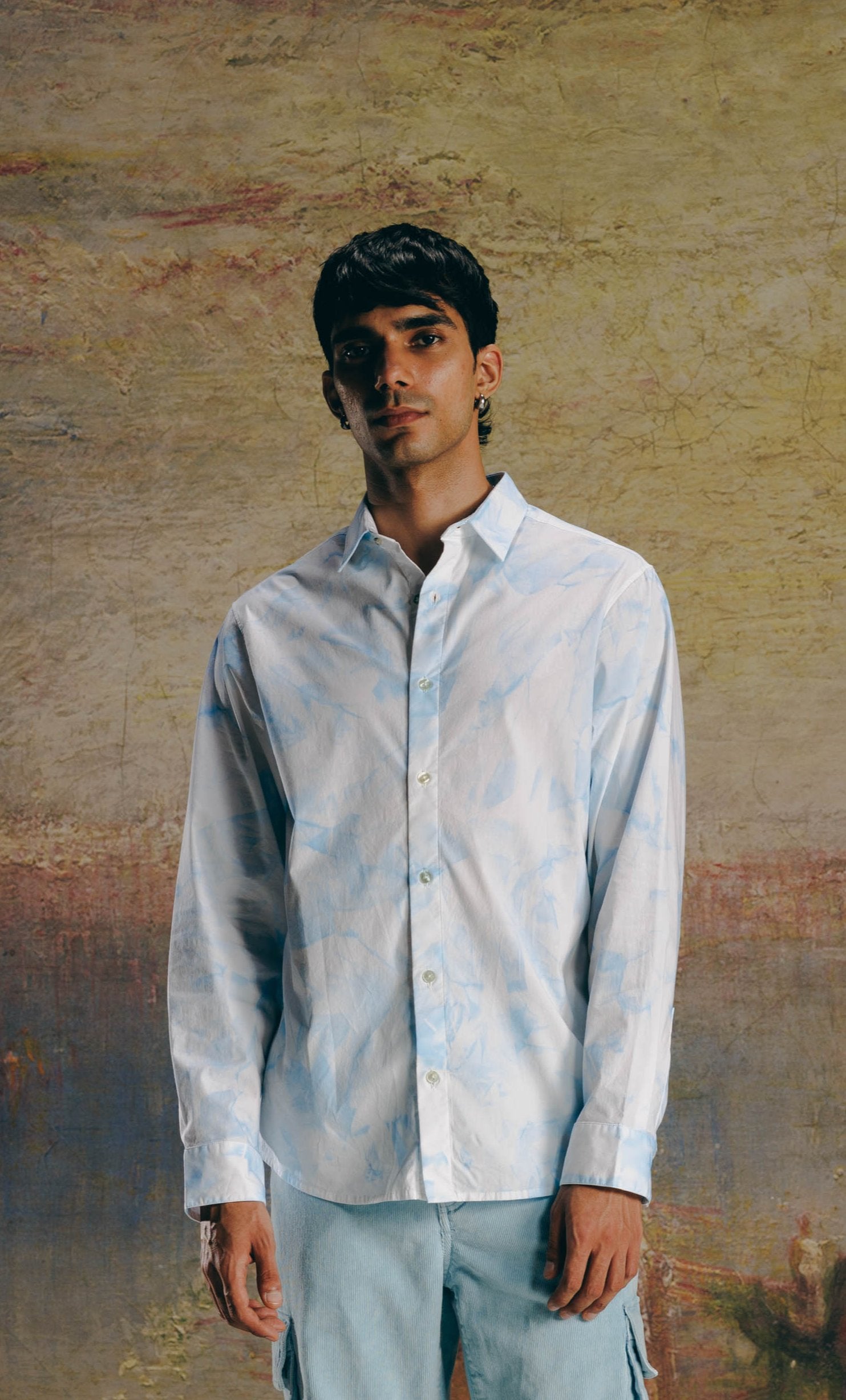 Vintage Haveli Sprayed Shirt