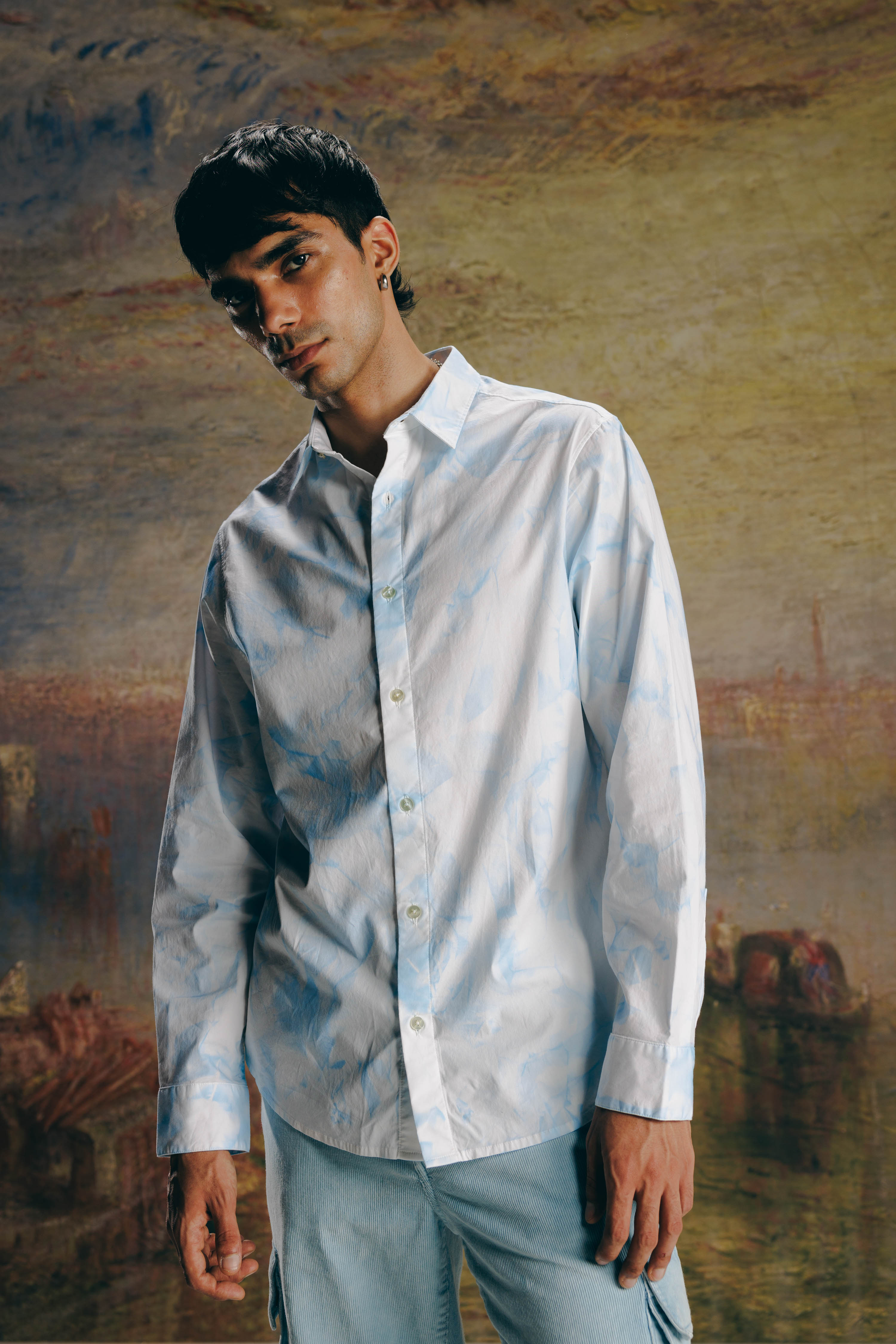Vintage Haveli Sprayed Shirt