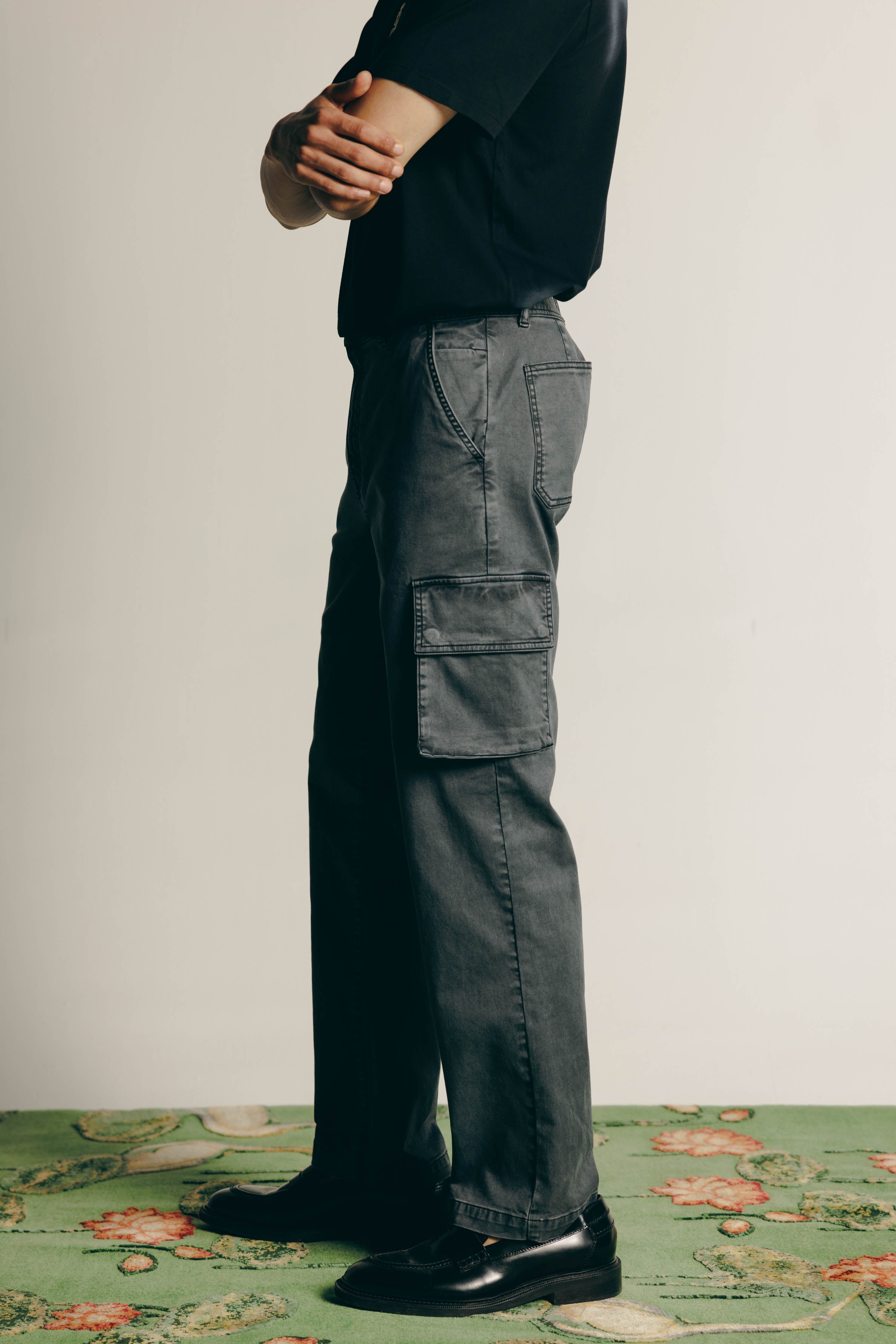 Twill Cargo Pants