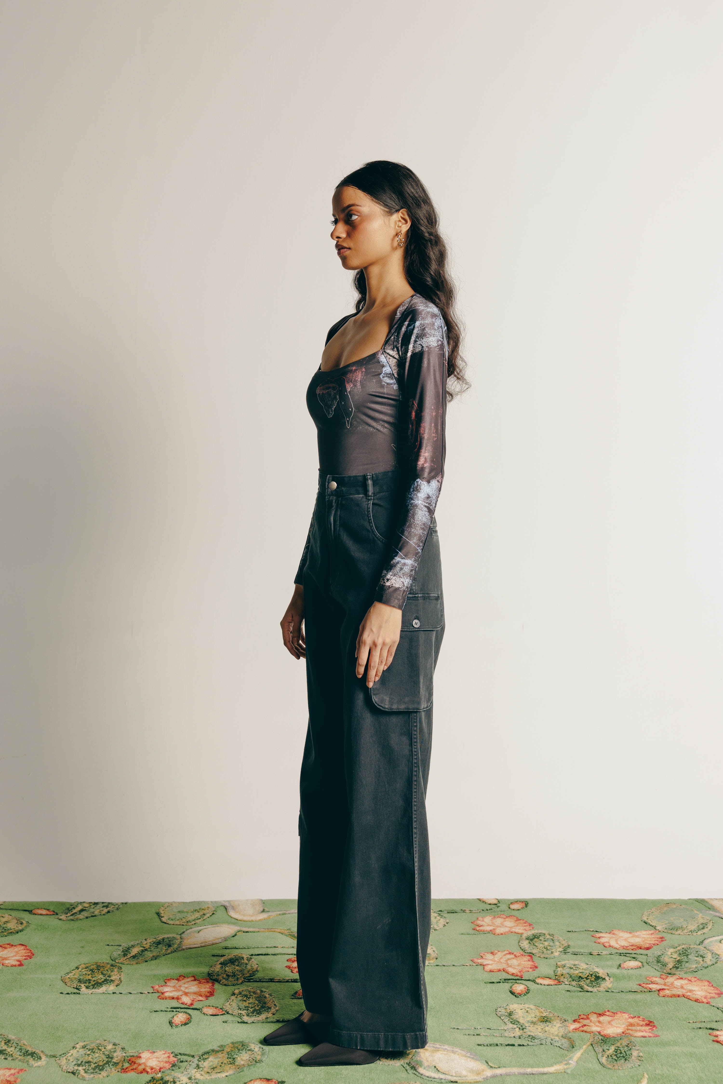 Surrealist Outline Bodysuit