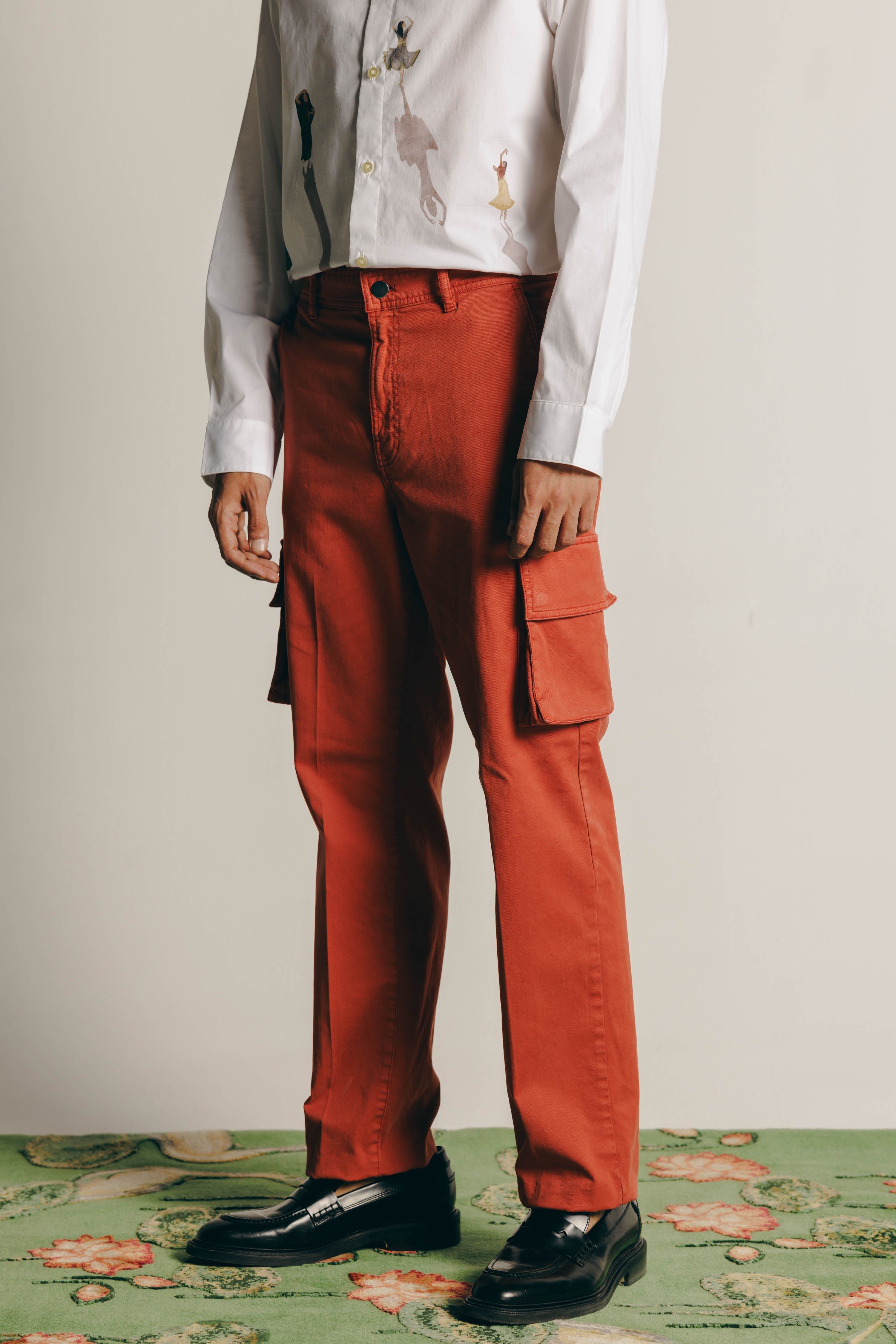Twill Cargo Pants