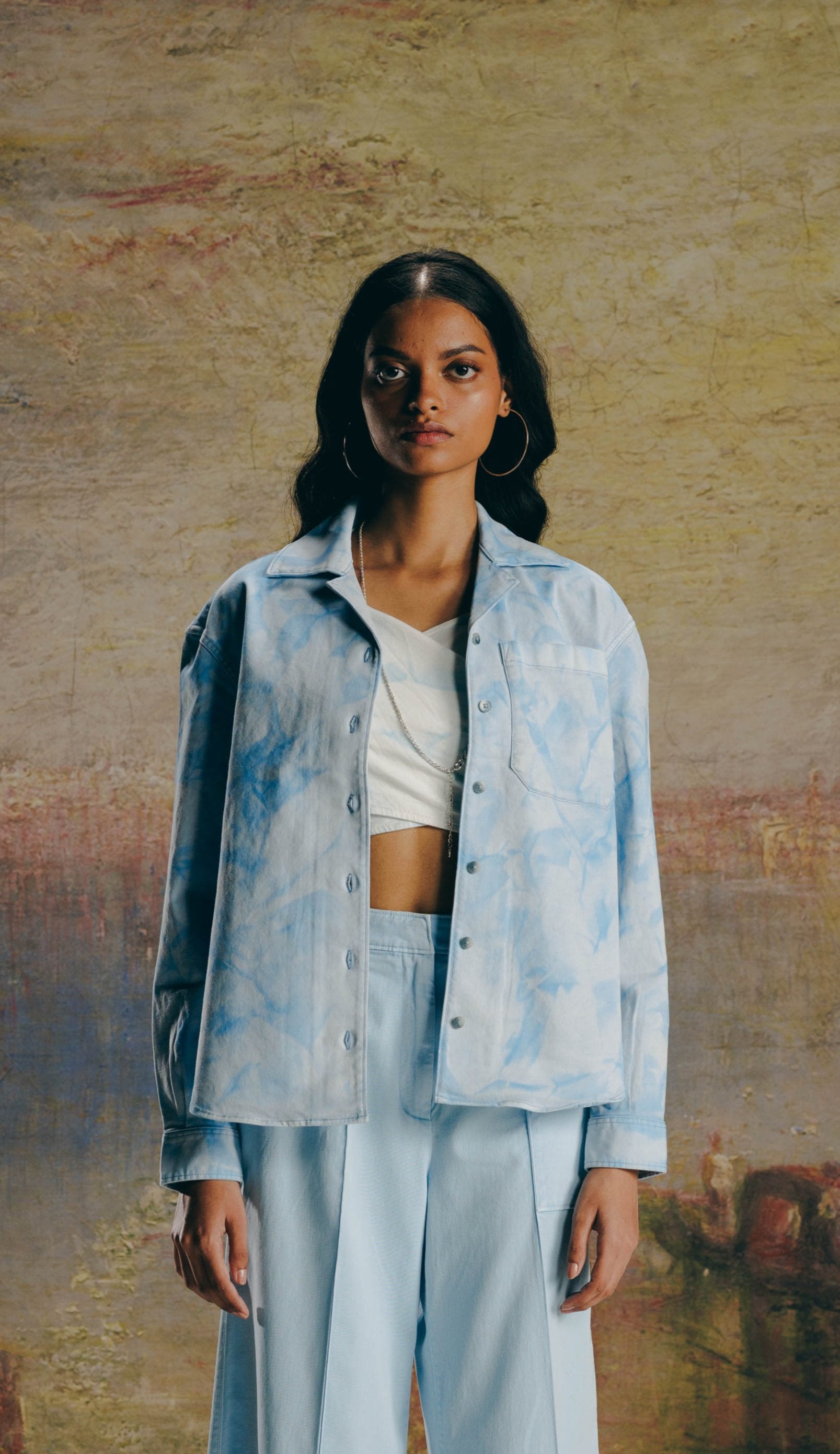 Overdyed Washed Overshirt