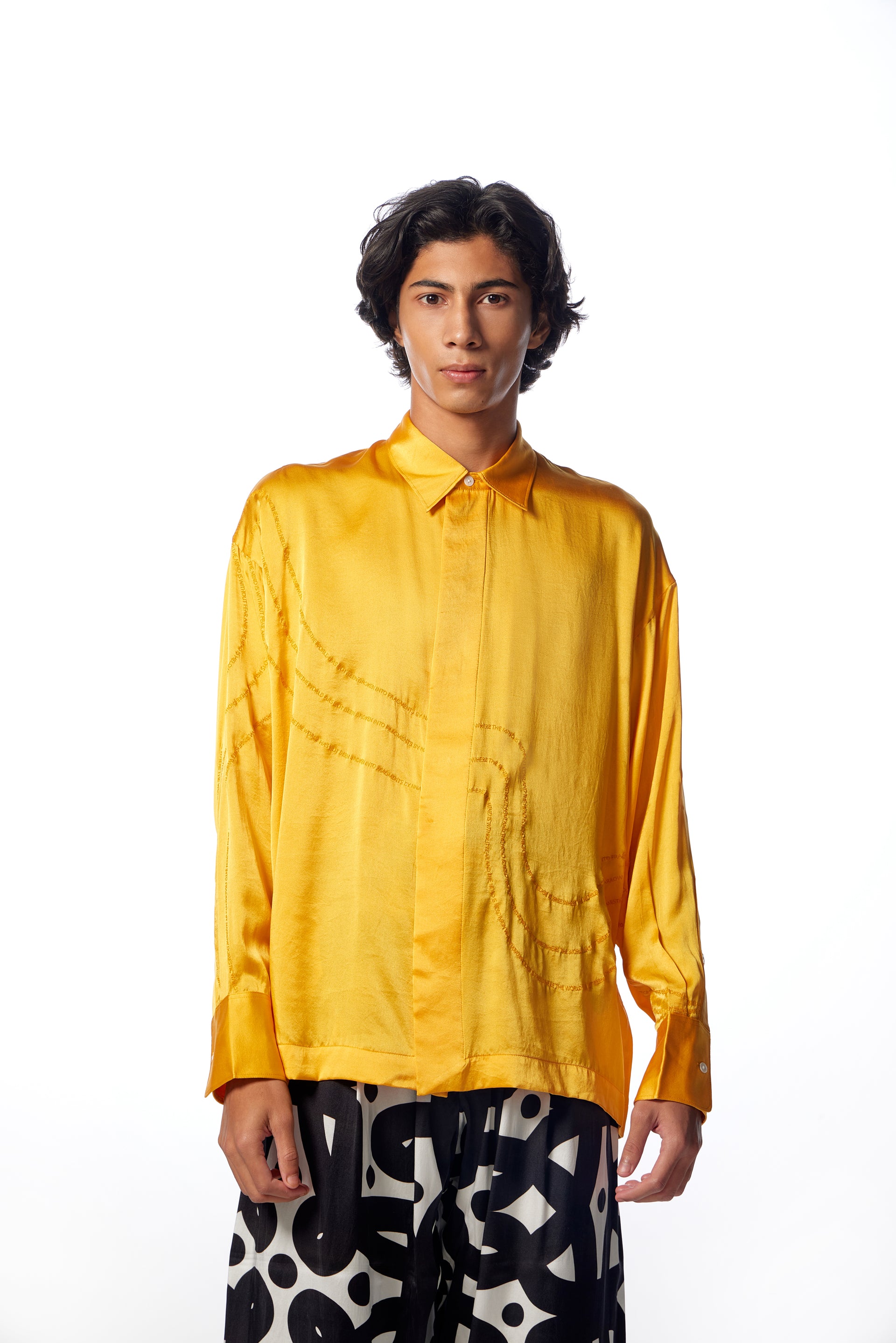 Pravah Boxy Fit Dress Shirt Pravah Boxy Fit Dress Shirt