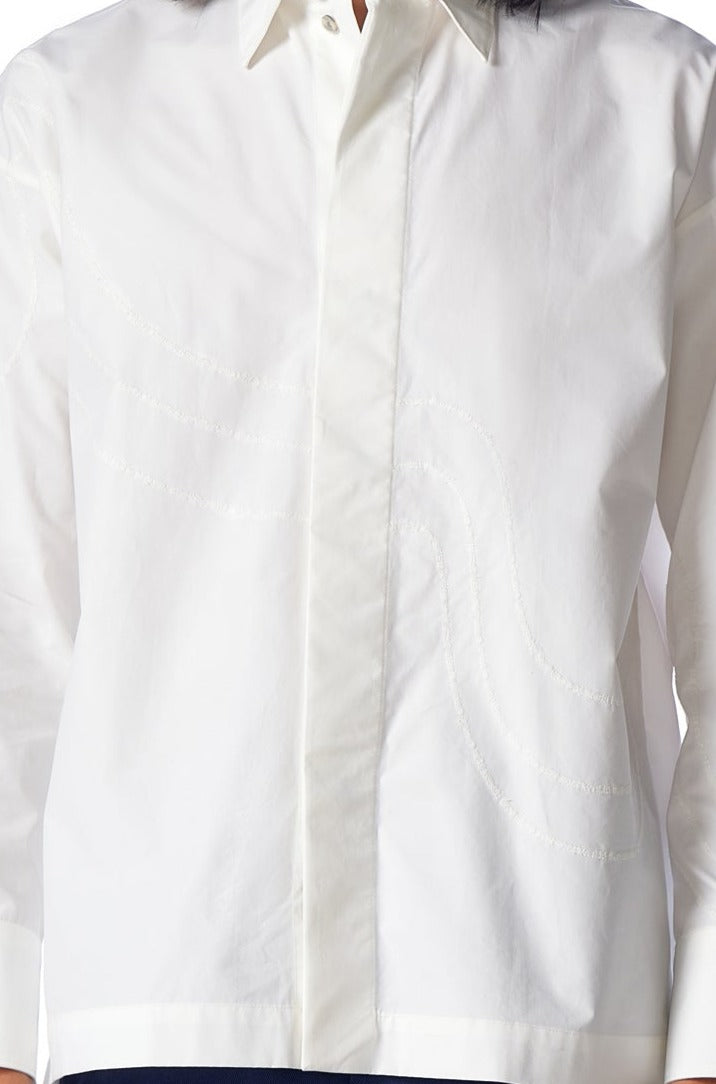 Pravah Boxy Fit Dress Shirt