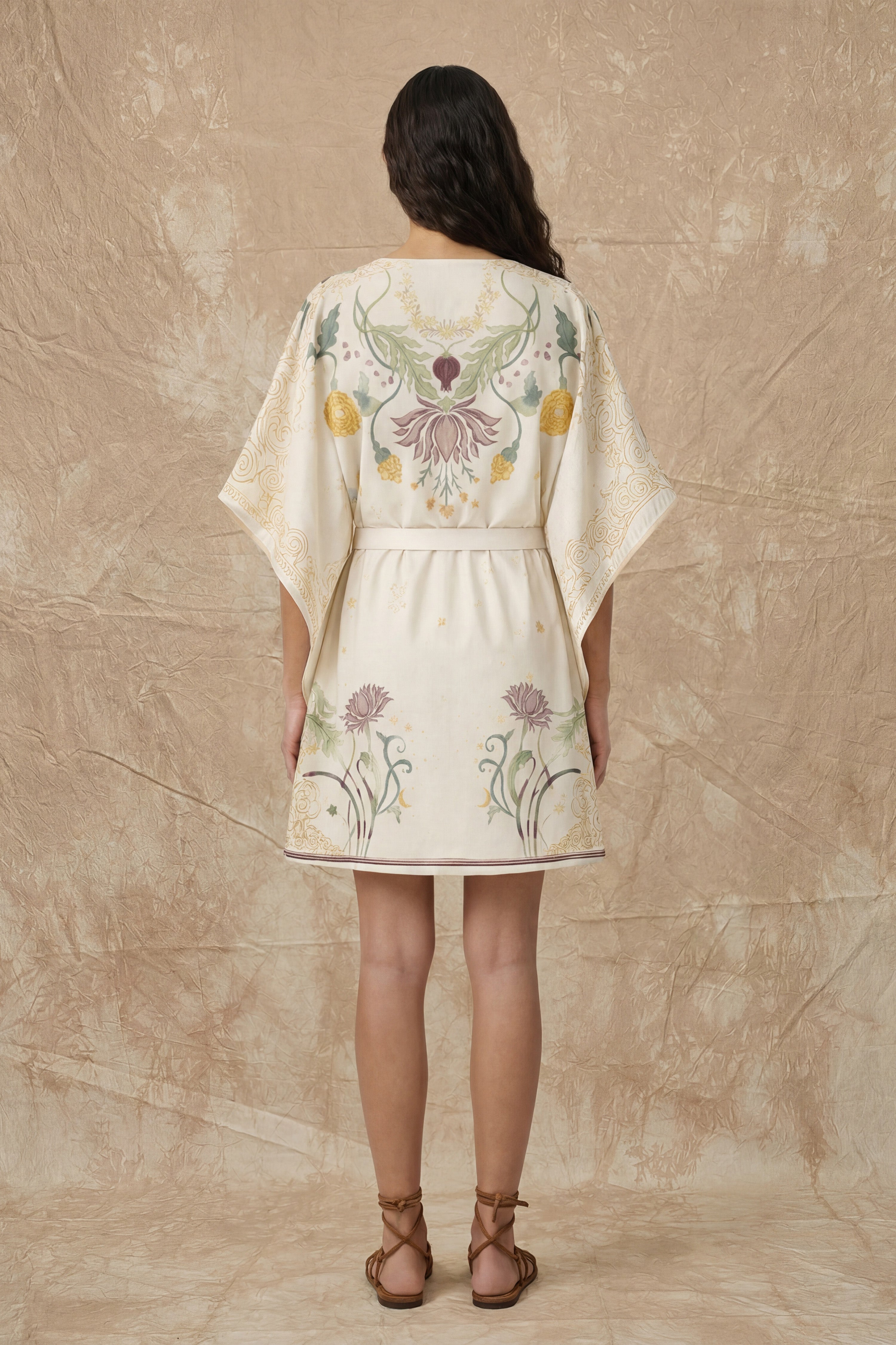 Bloom Wrap Kaftan