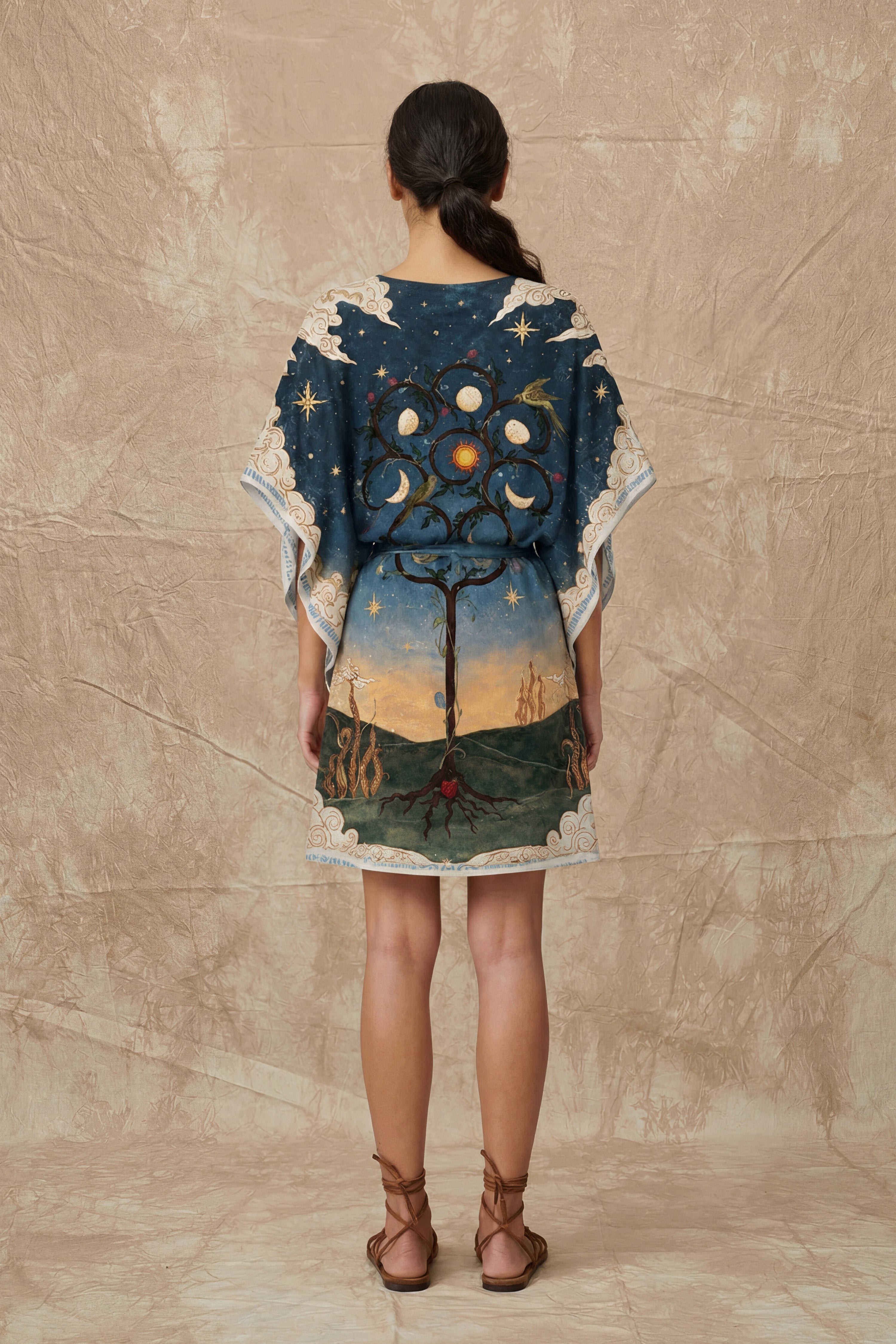 Tree Of Life Short Kaftan
