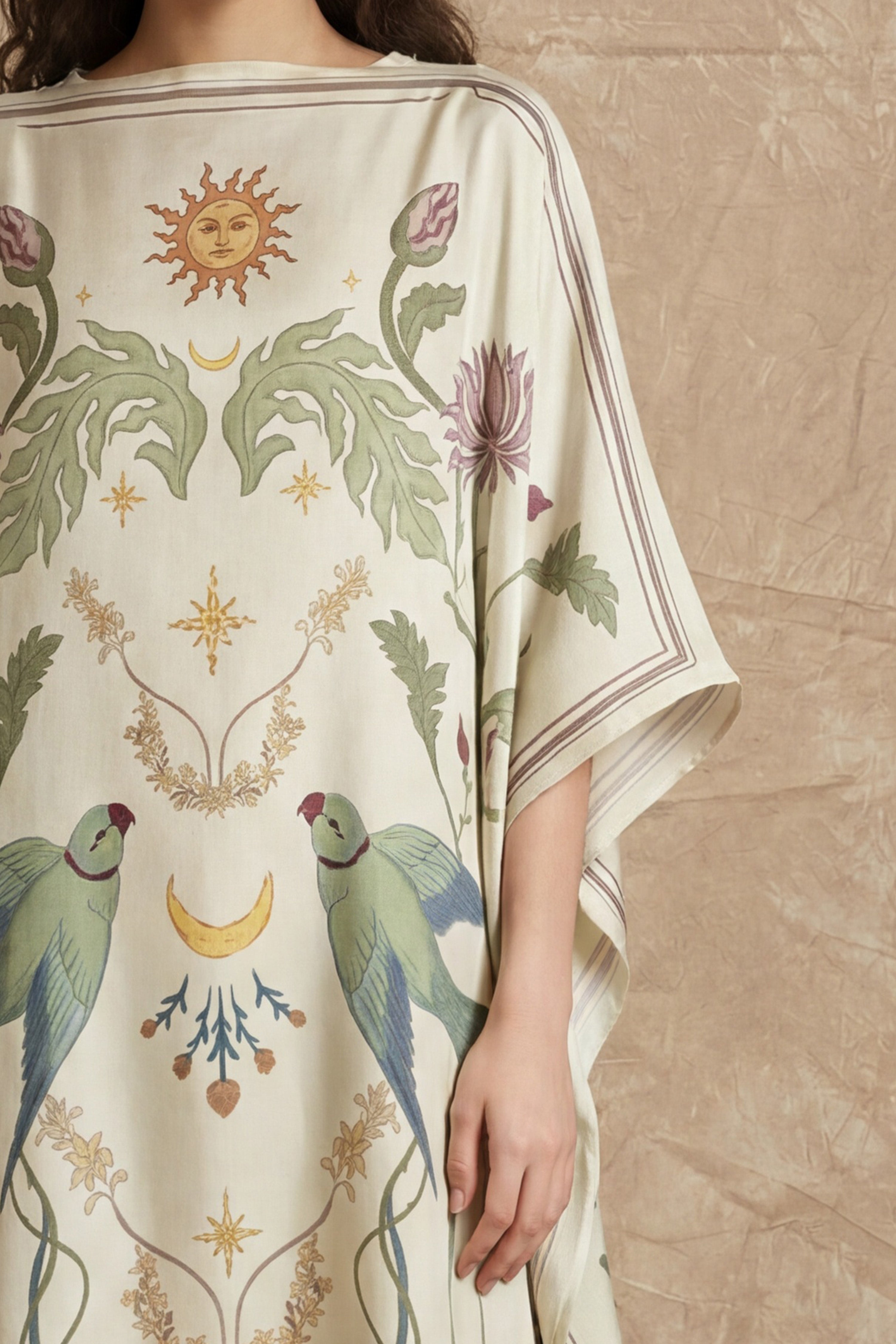 Cosmic Bloom Kaftan