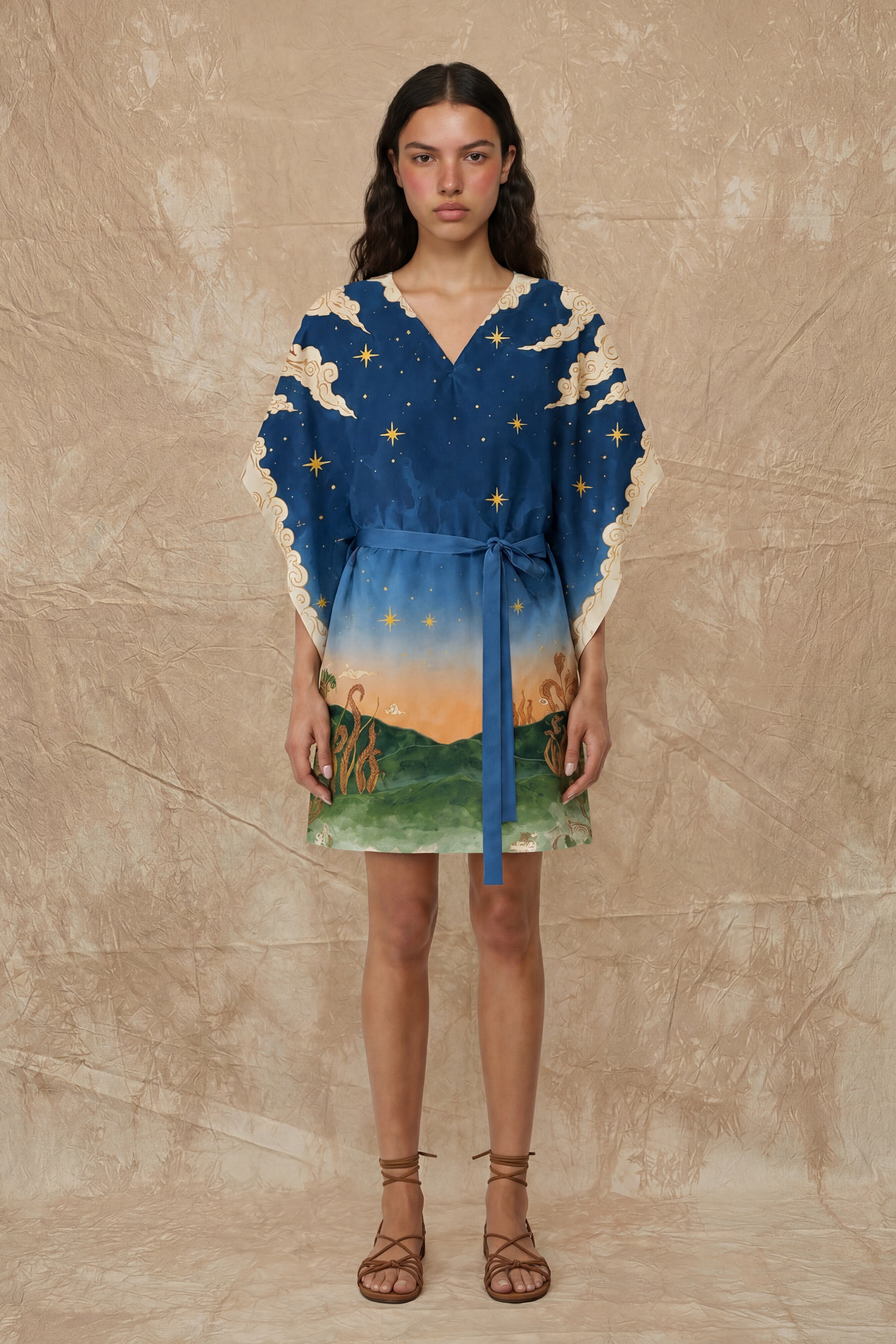 Tree Of Life Short Kaftan
