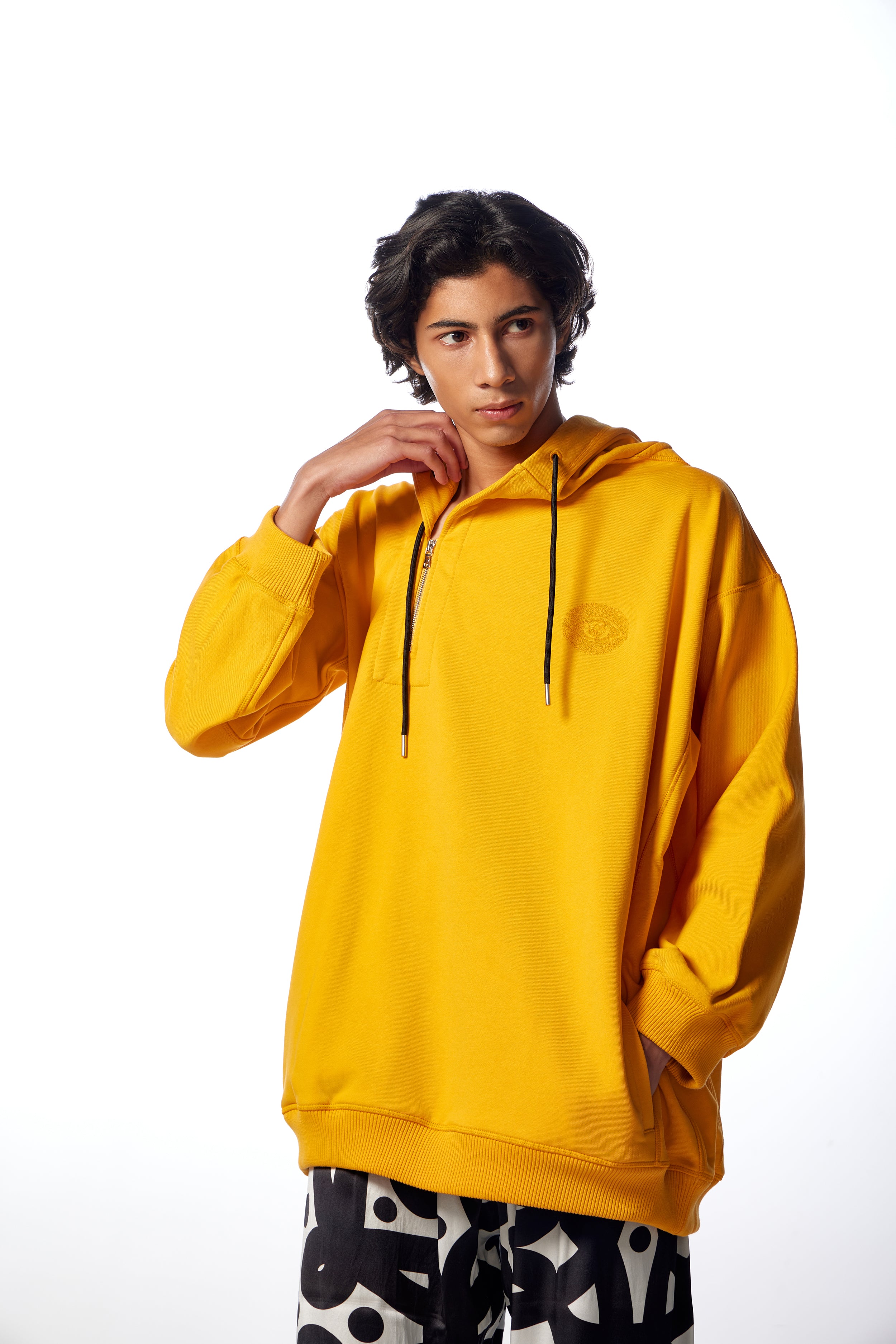 Third Eye Saree Hoodie