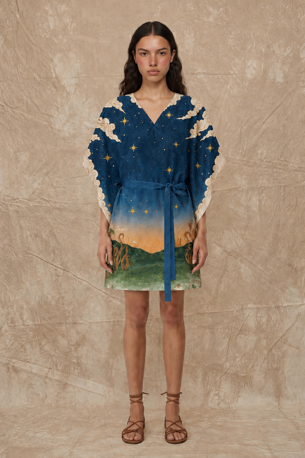 Tree Of Life Short Kaftan