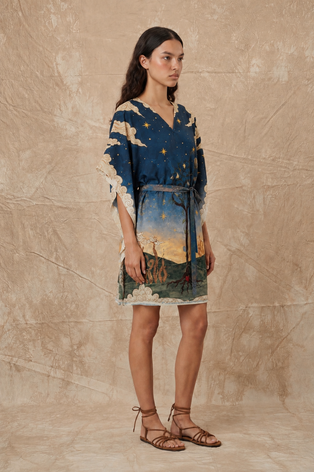 Tree Of Life Short Kaftan