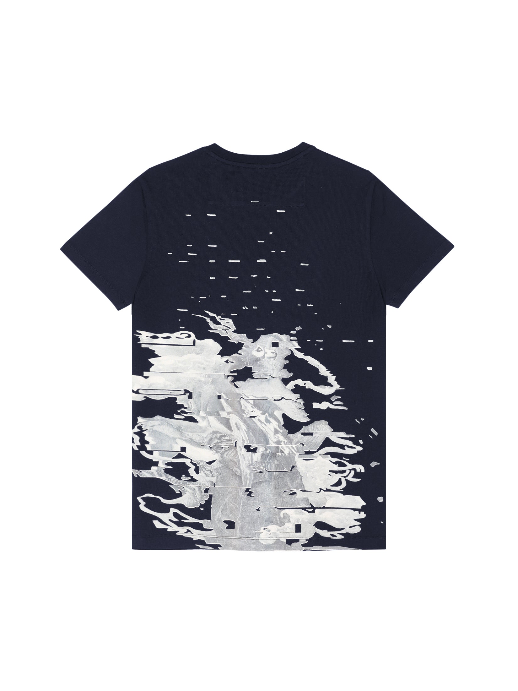 404 PRINTED EMBROIDERED TEE