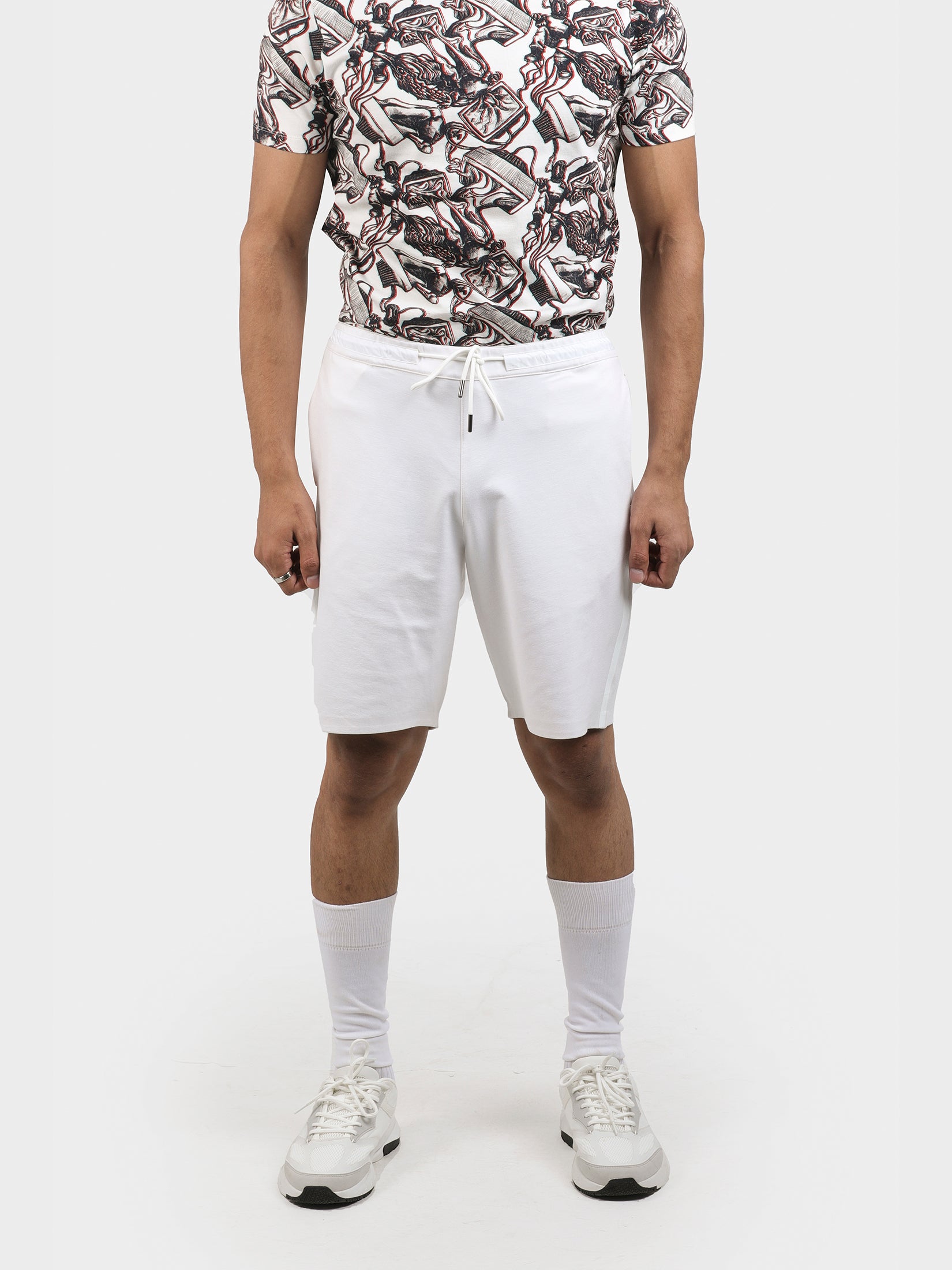 THE GREY AREA BONDED SHORTS