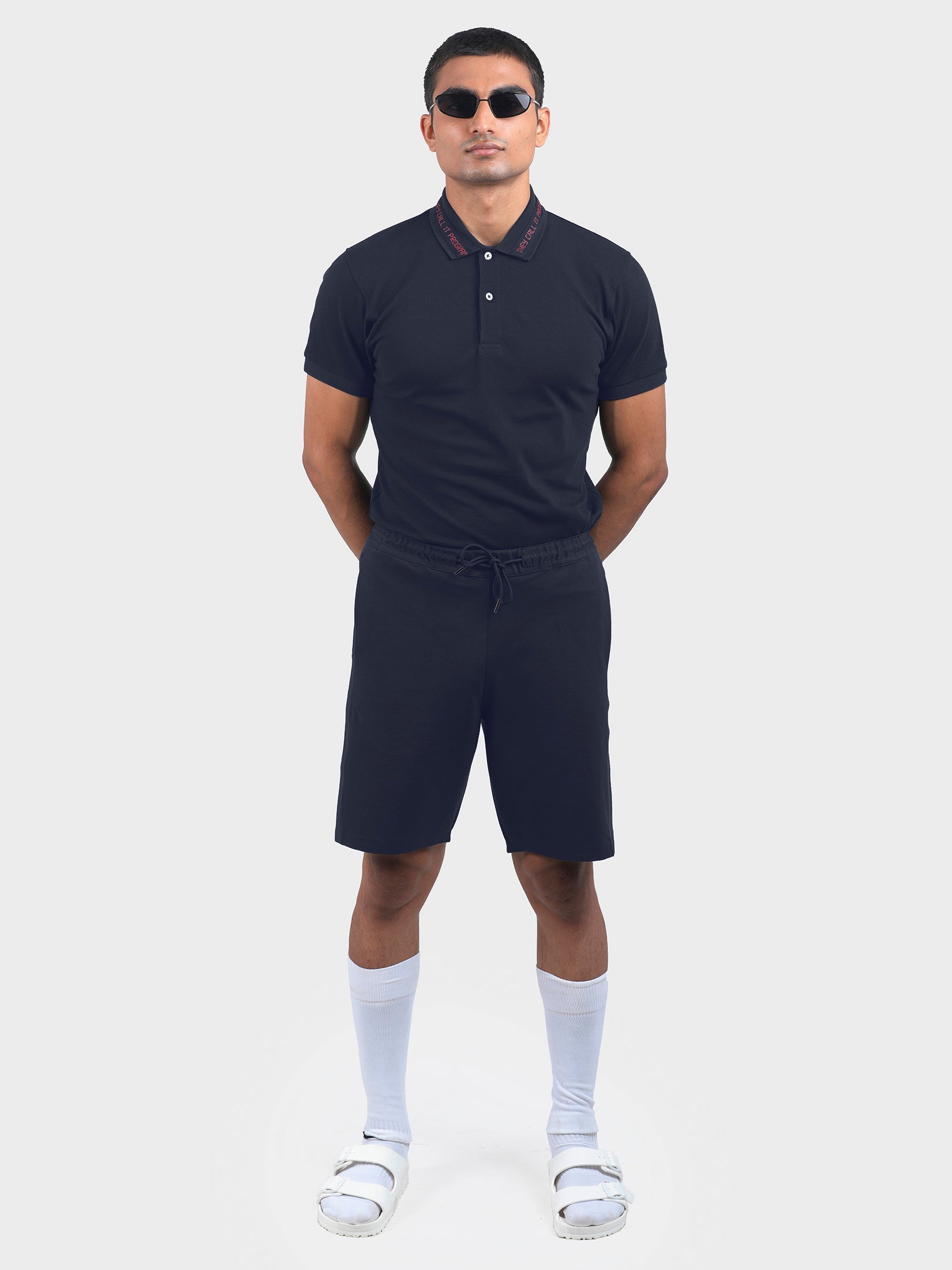 THE GREY AREA BONDED SHORTS