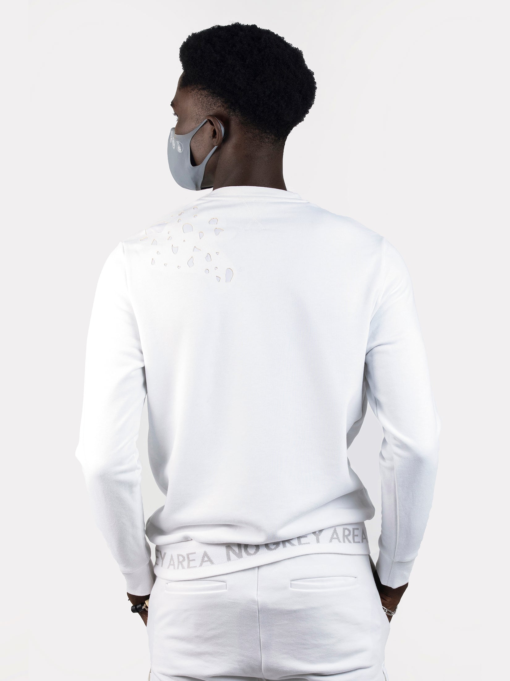 GREY AREA BONDED FRENCH TERRY SWEATSHIRT