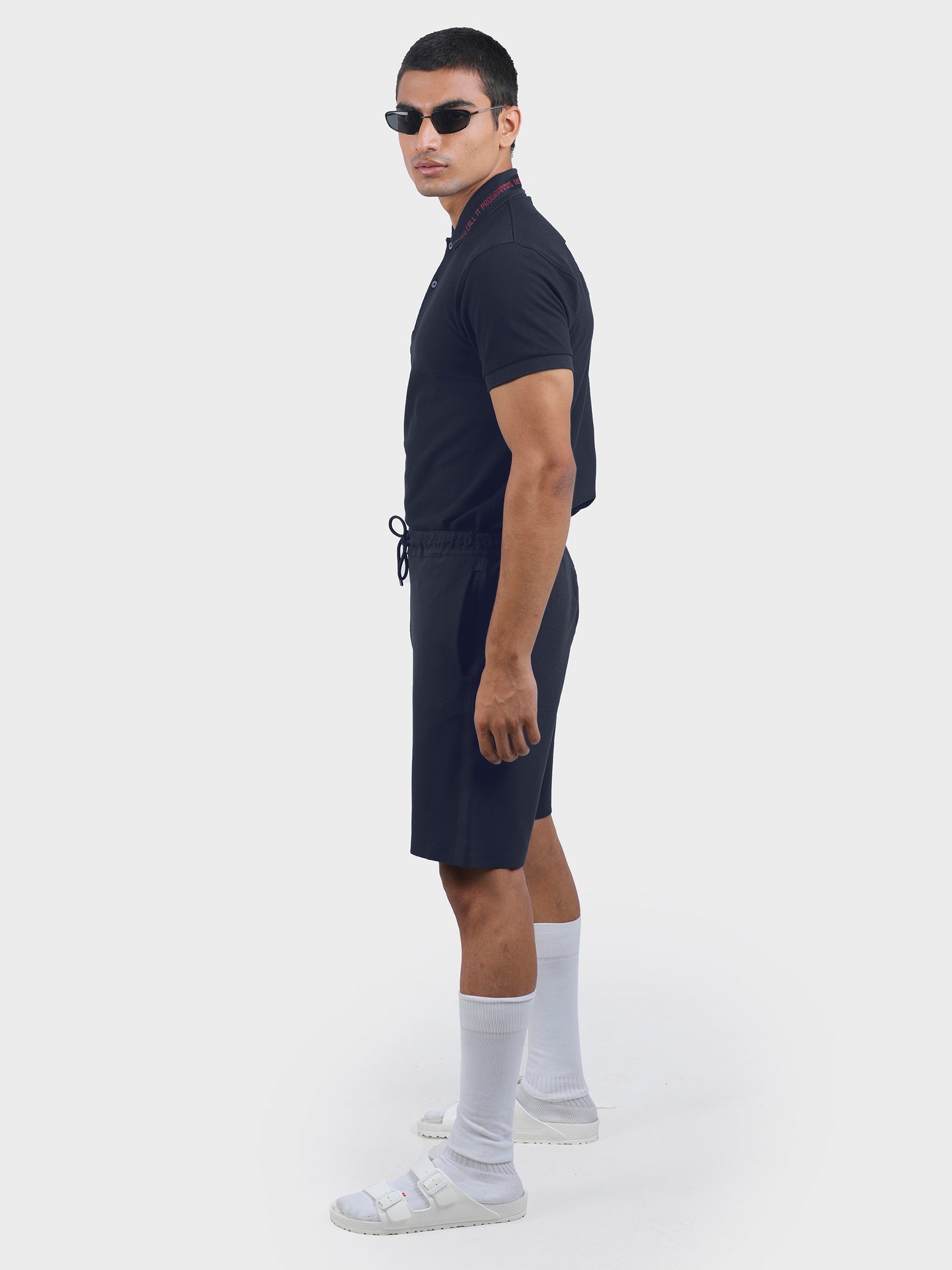 THE GREY AREA BONDED SHORTS