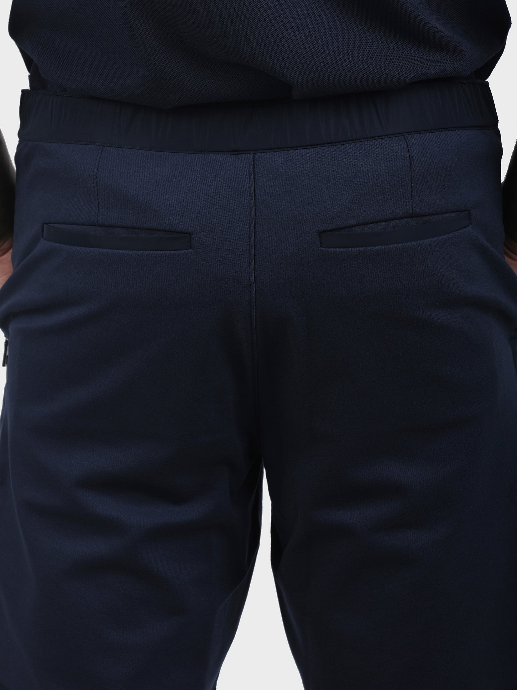 GREY AREA GUNMETAL BUCKLE SHORTS