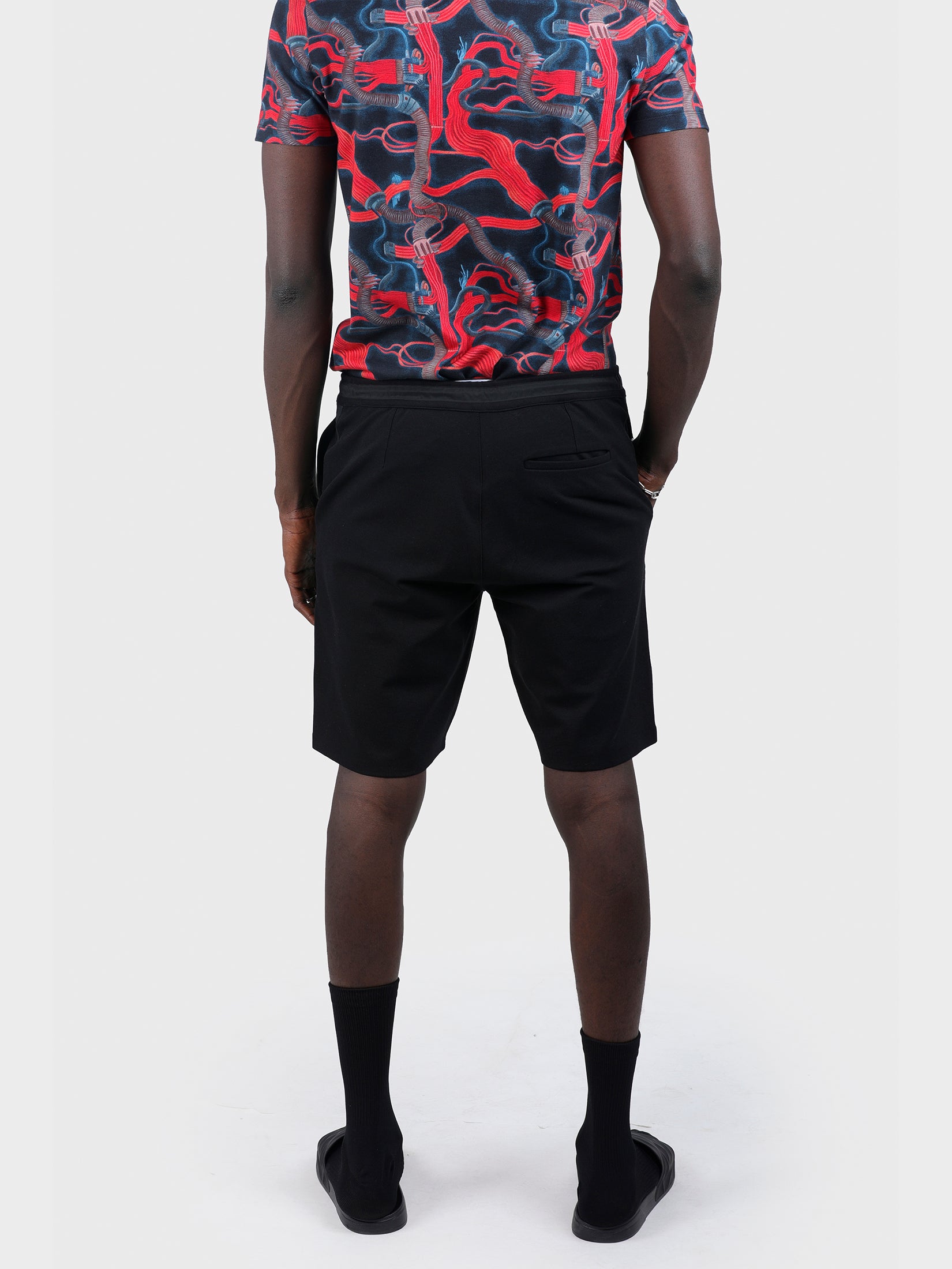 THE GREY AREA BONDED SHORTS
