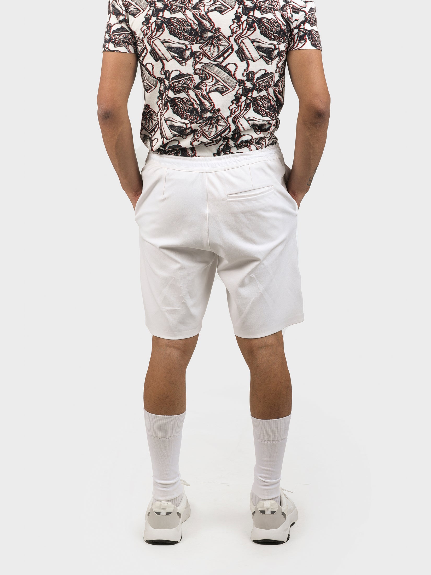 THE GREY AREA BONDED SHORTS