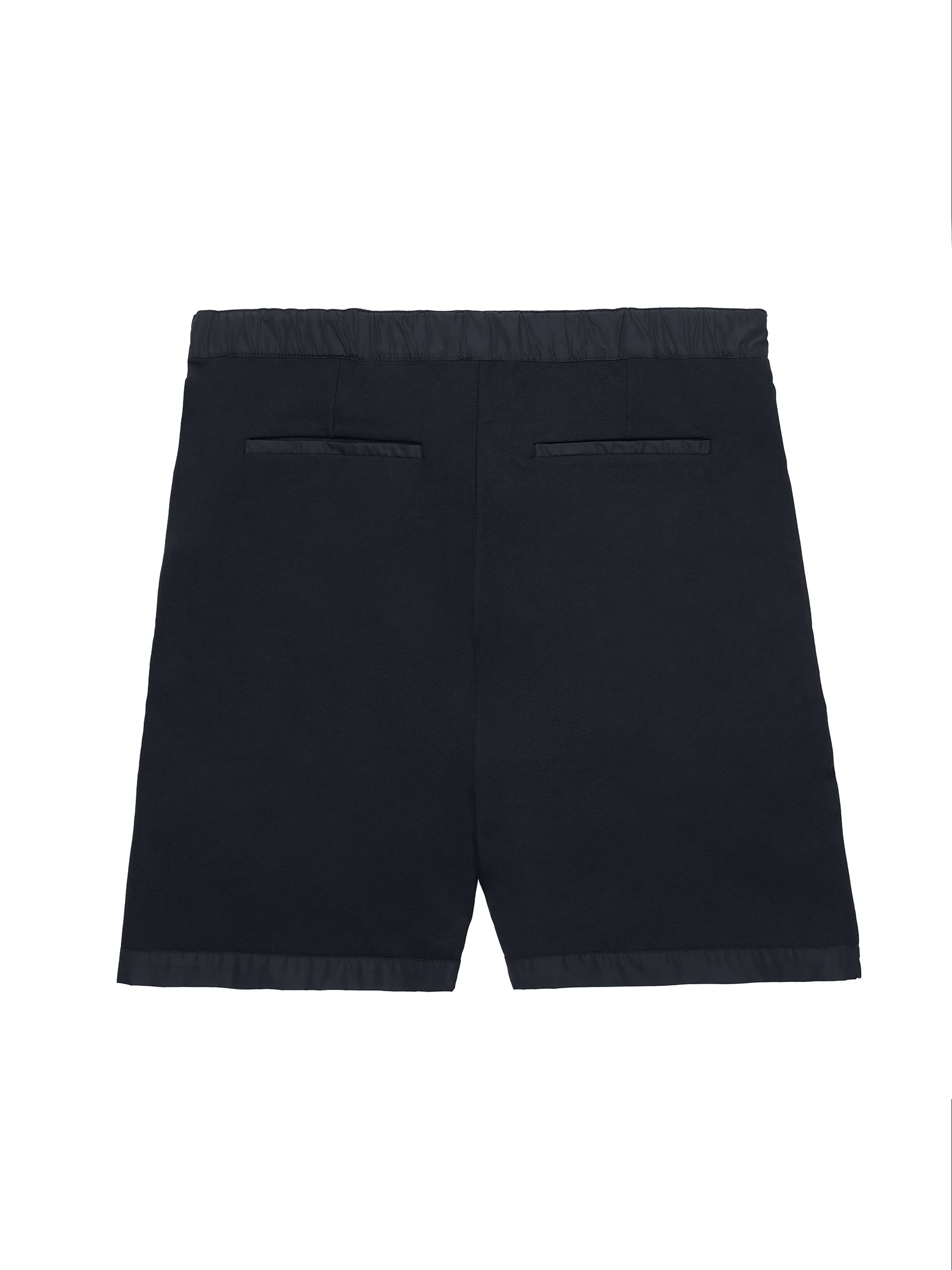 GREY AREA GUNMETAL BUCKLE SHORTS