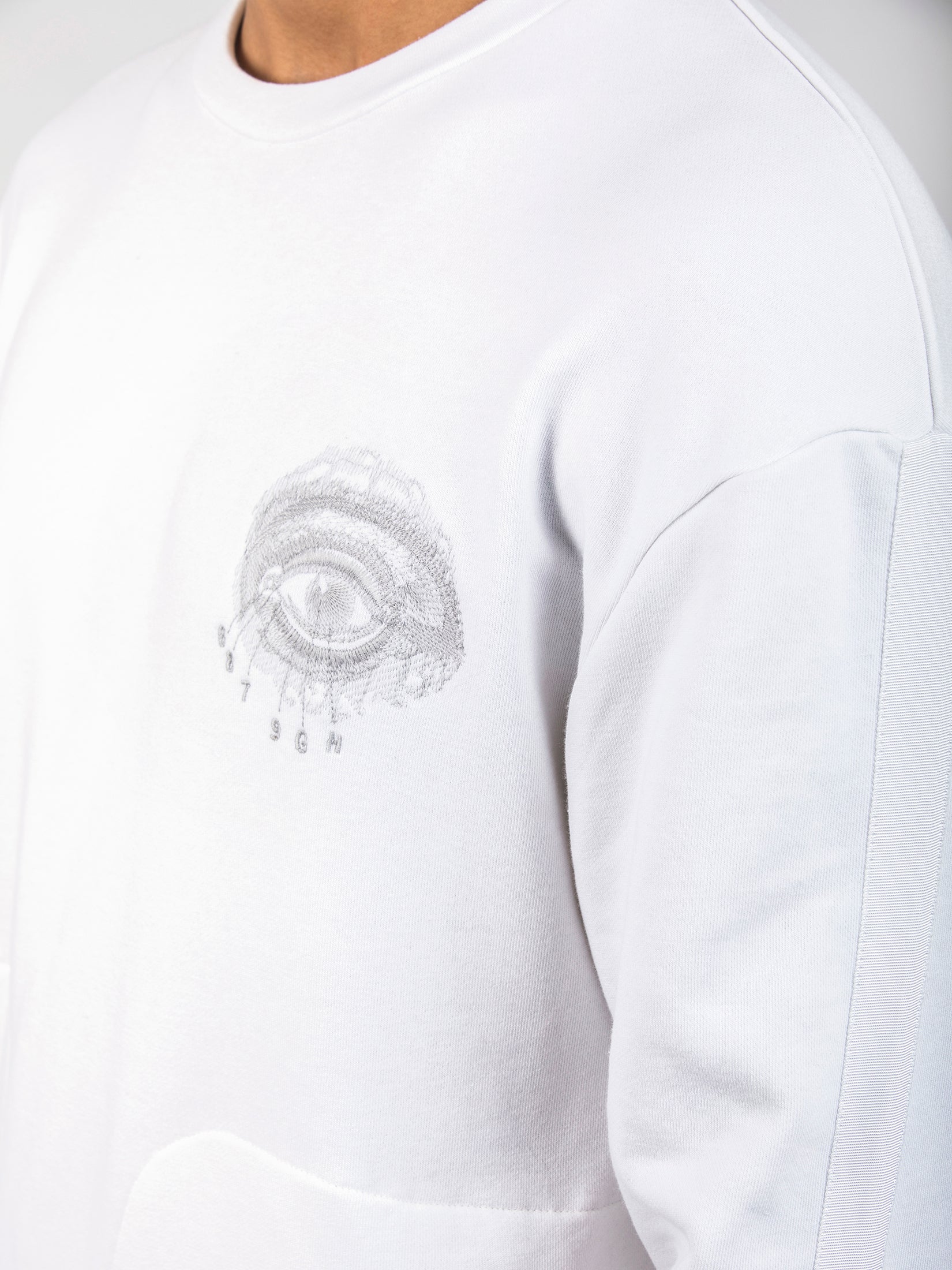 THIRD EYE EMBROIDERED FRENCH TERRY SWEATSHIRT