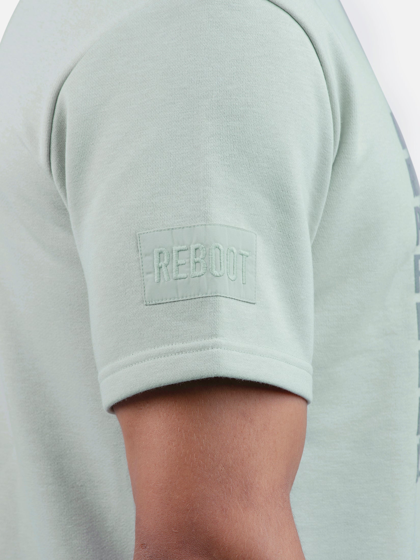 REPETITION IS CONTROL OVERSIZED TEE