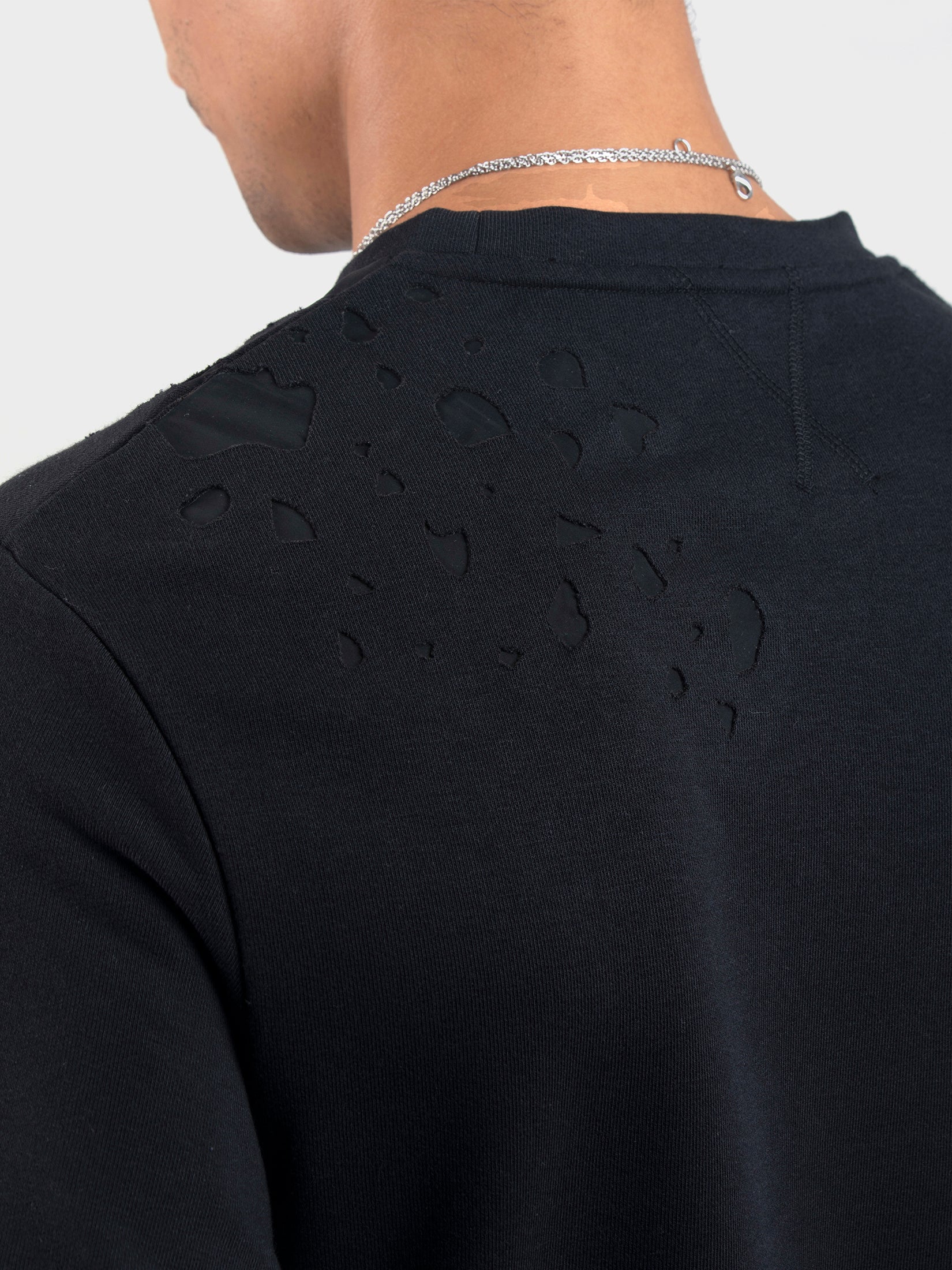 GREY AREA BONDED FRENCH TERRY SWEATSHIRT