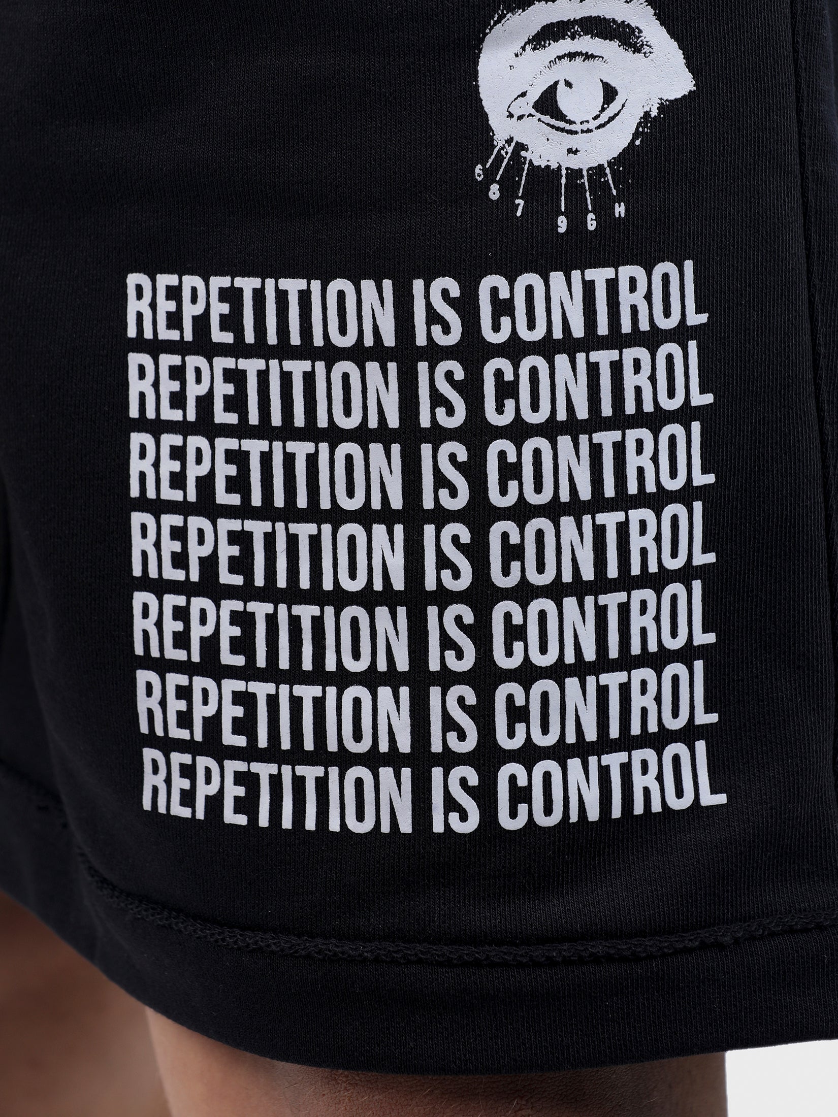 REPETITION IS CONTROL BASKETBALL SHORTS