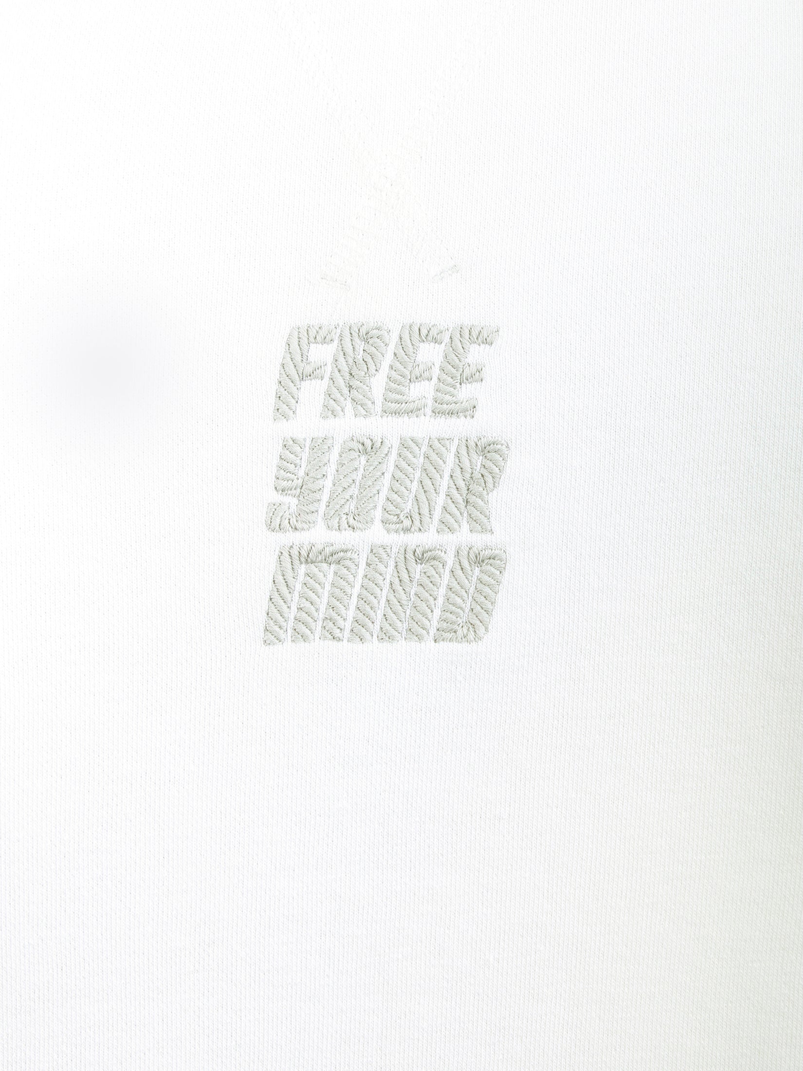 THIRD EYE EMBROIDERED FRENCH TERRY SWEATSHIRT