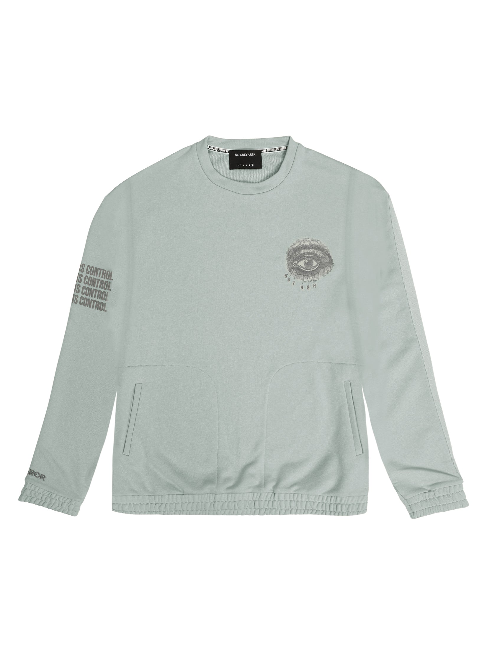 THIRD EYE EMBROIDERED FRENCH TERRY SWEATSHIRT