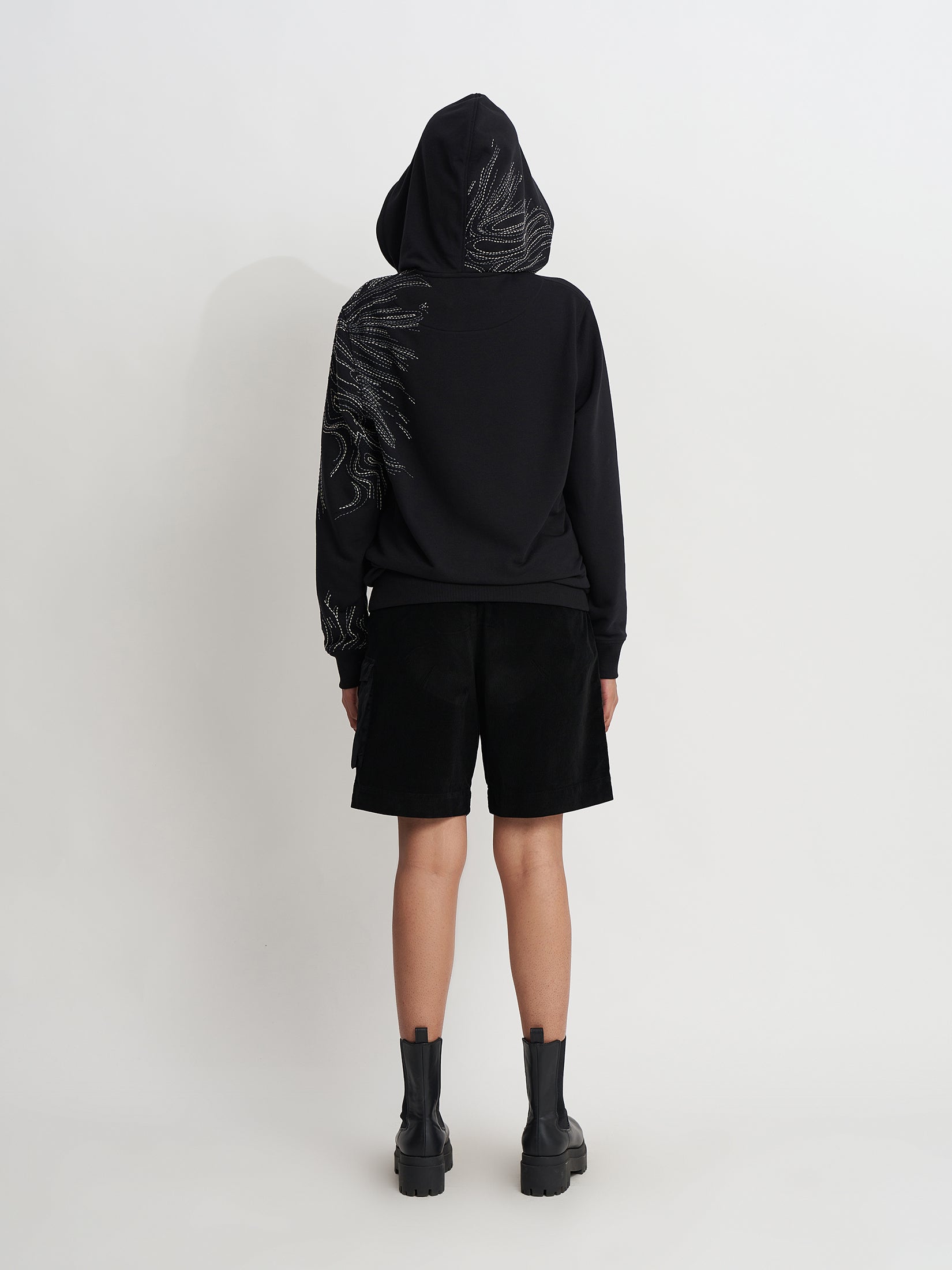 HEAT WAVE KANTHA HOODIE