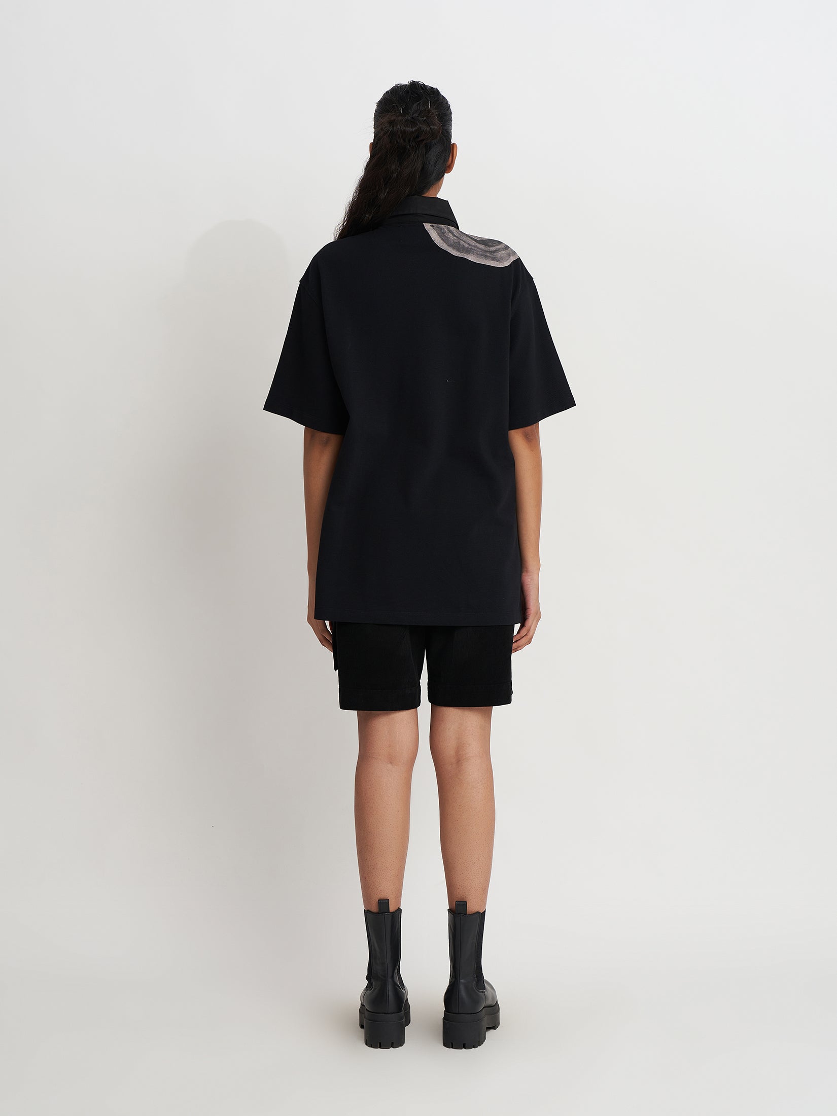 WATER MEMORY OVERSIZED POLO
