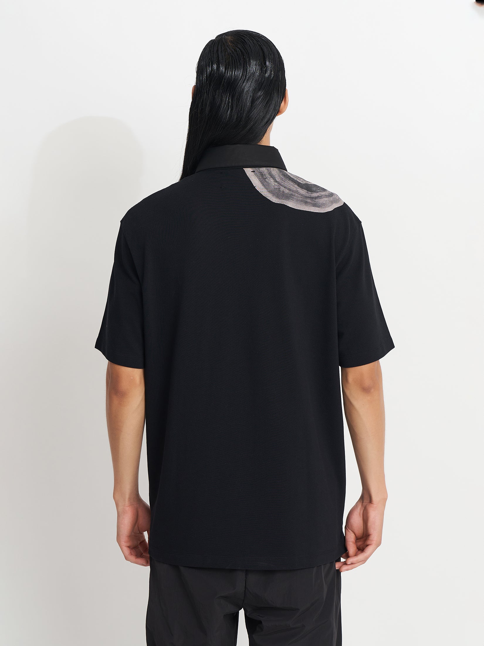 WATER MEMORY OVERSIZED POLO