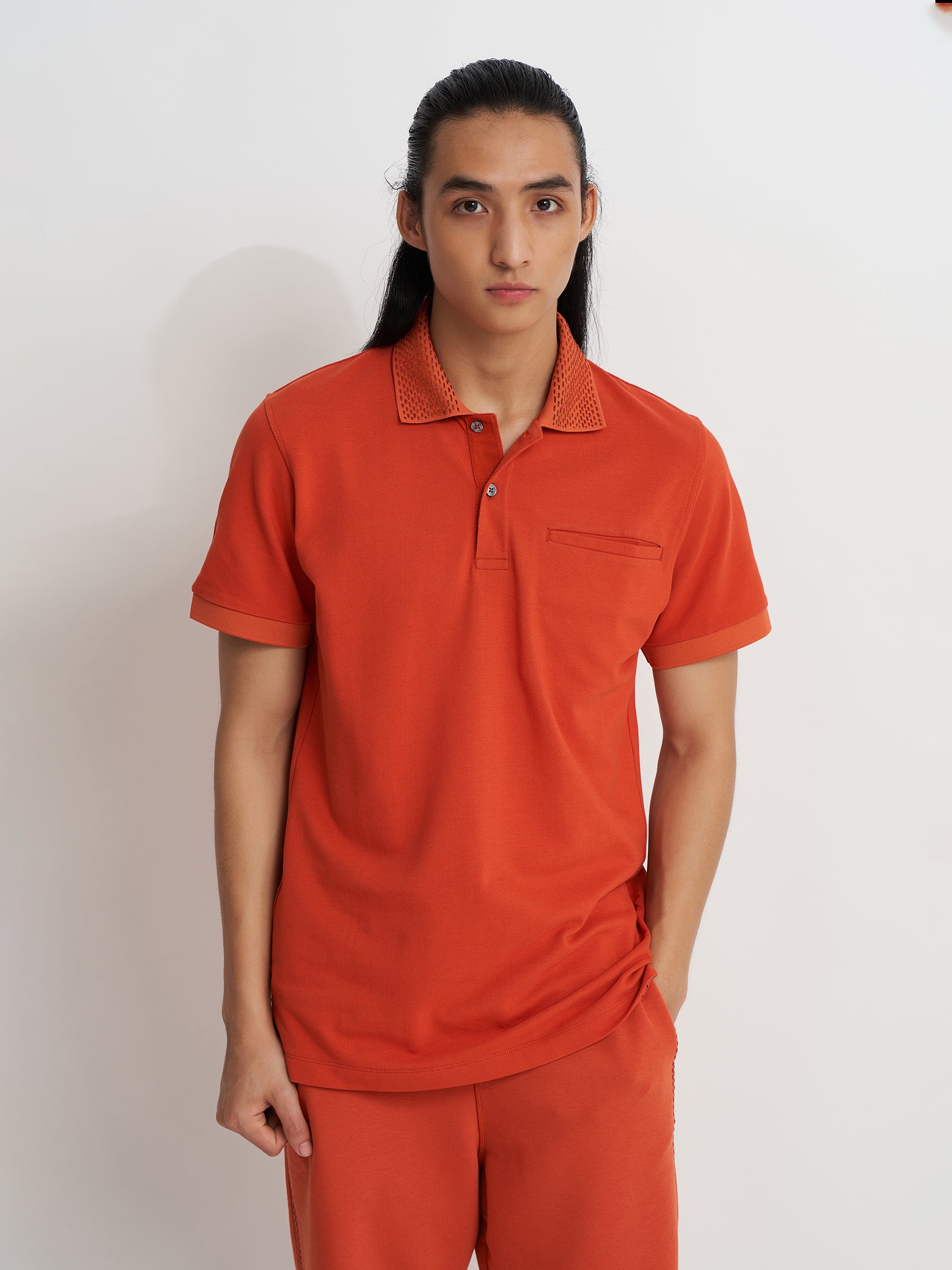 KANTHA COLLAR POLO