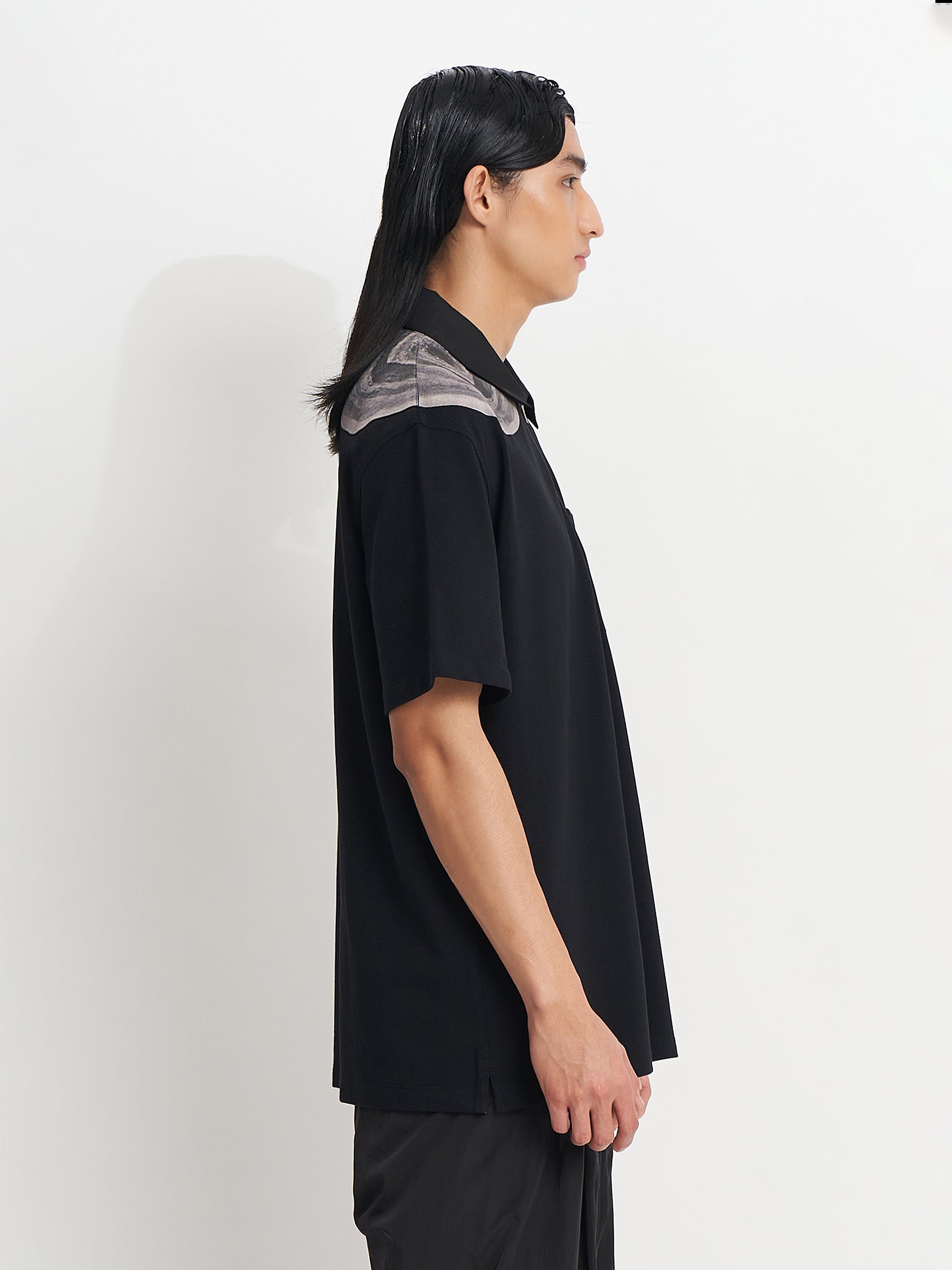 WATER MEMORY OVERSIZED POLO