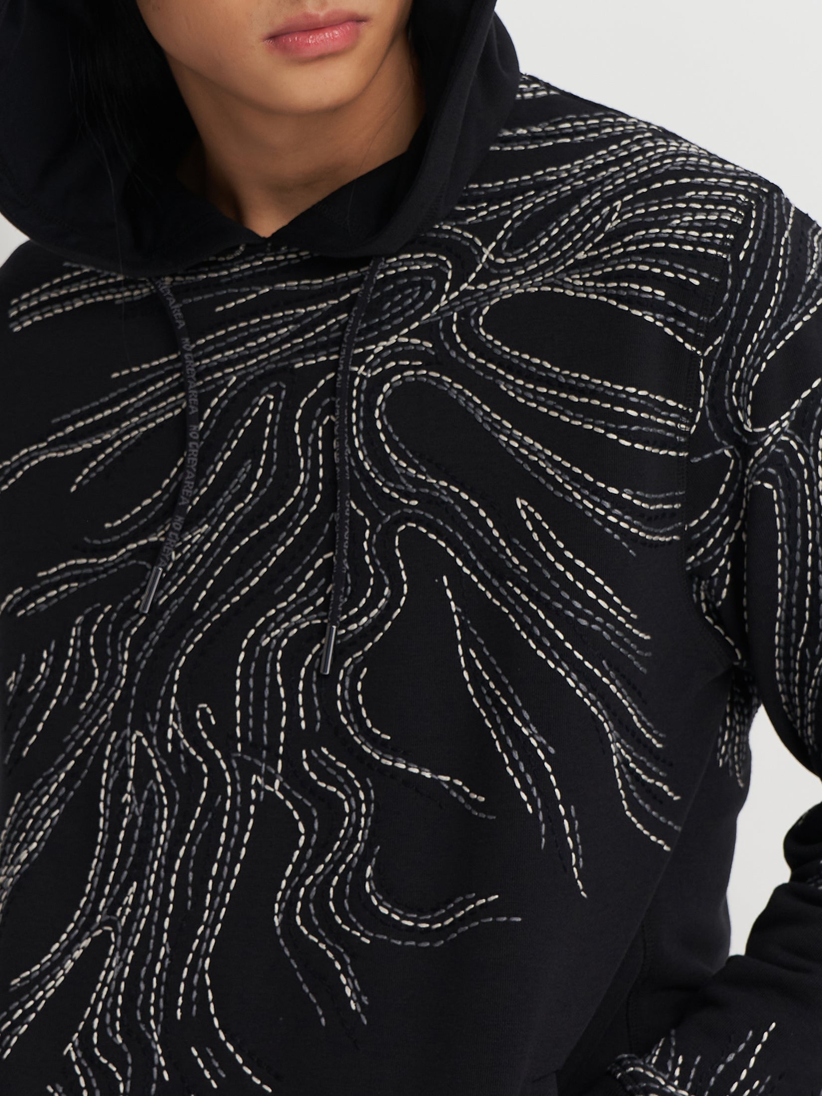 HEAT WAVE KANTHA HOODIE