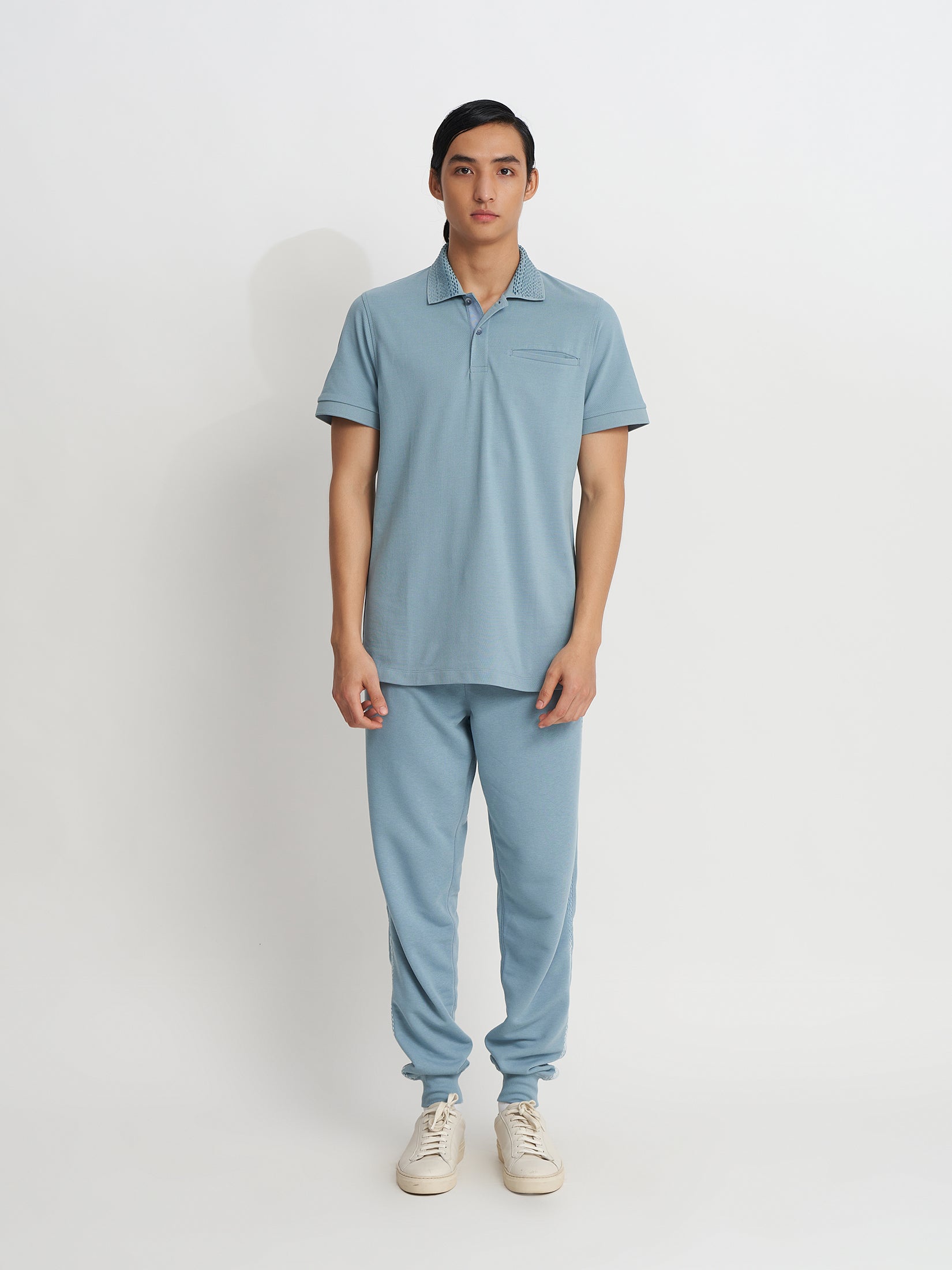 KANTHA COLLAR POLO